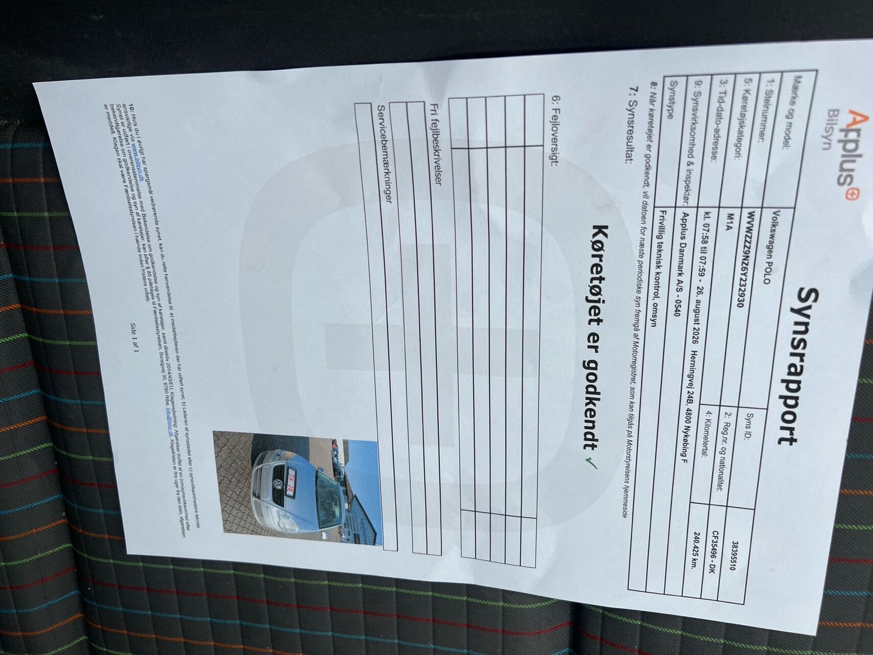 Billede af VW Polo 1,4 16V Trendline 75HK 5d