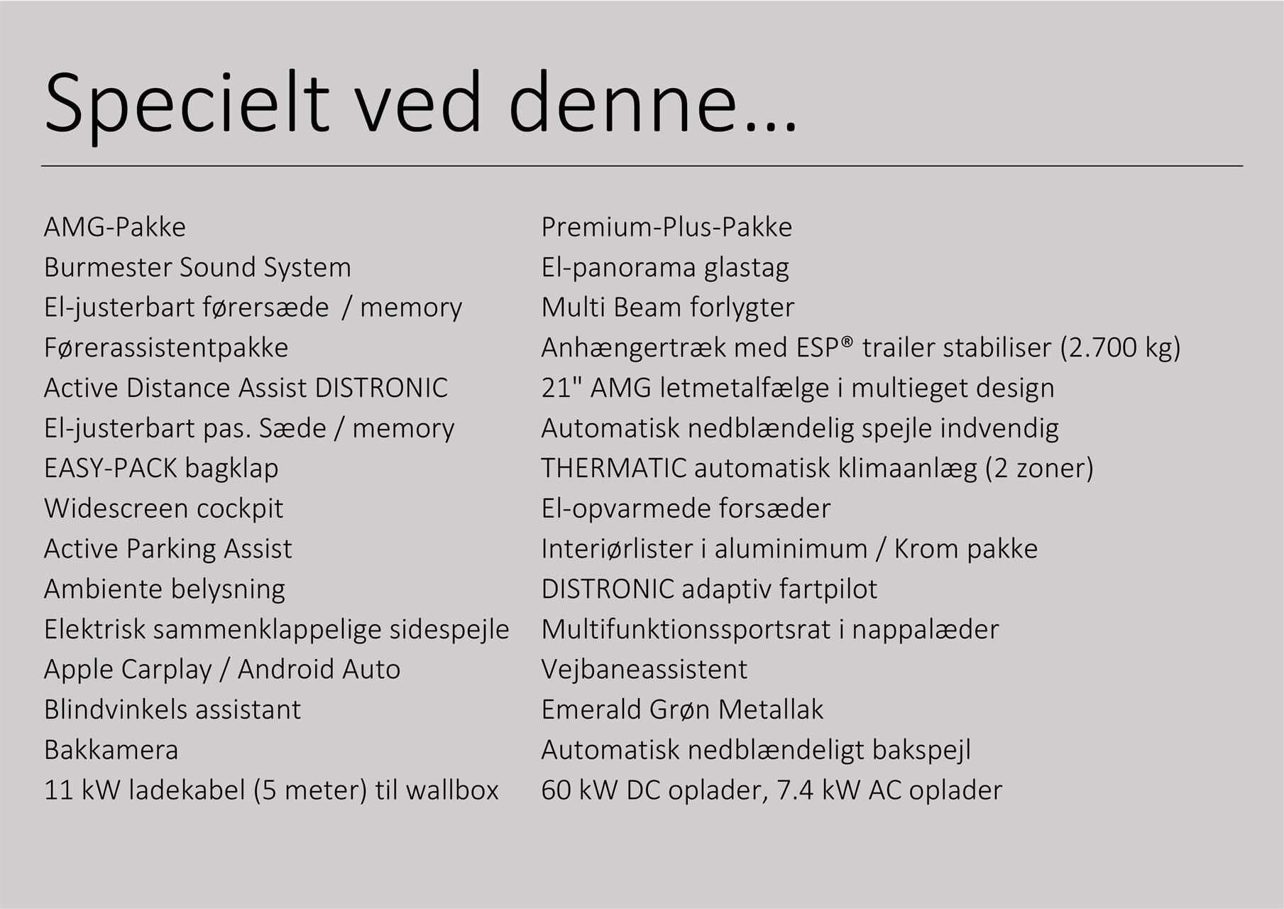 Billede af Mercedes-Benz GLE350 de 2,0 Plugin-hybrid AMG Premium Plus 4Matic 9G-Tronic 320HK 5d 9g Aut.