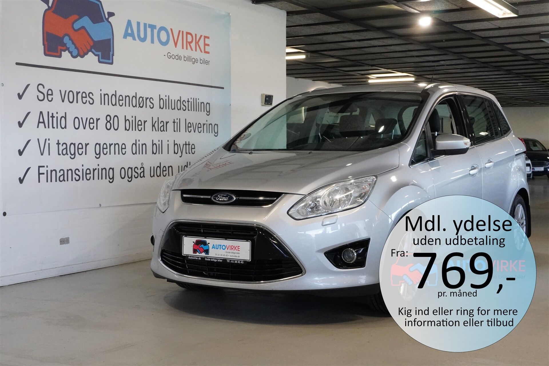 Billede af Ford Grand C-MAX 1,6 TDCi Titanium 115HK 6g