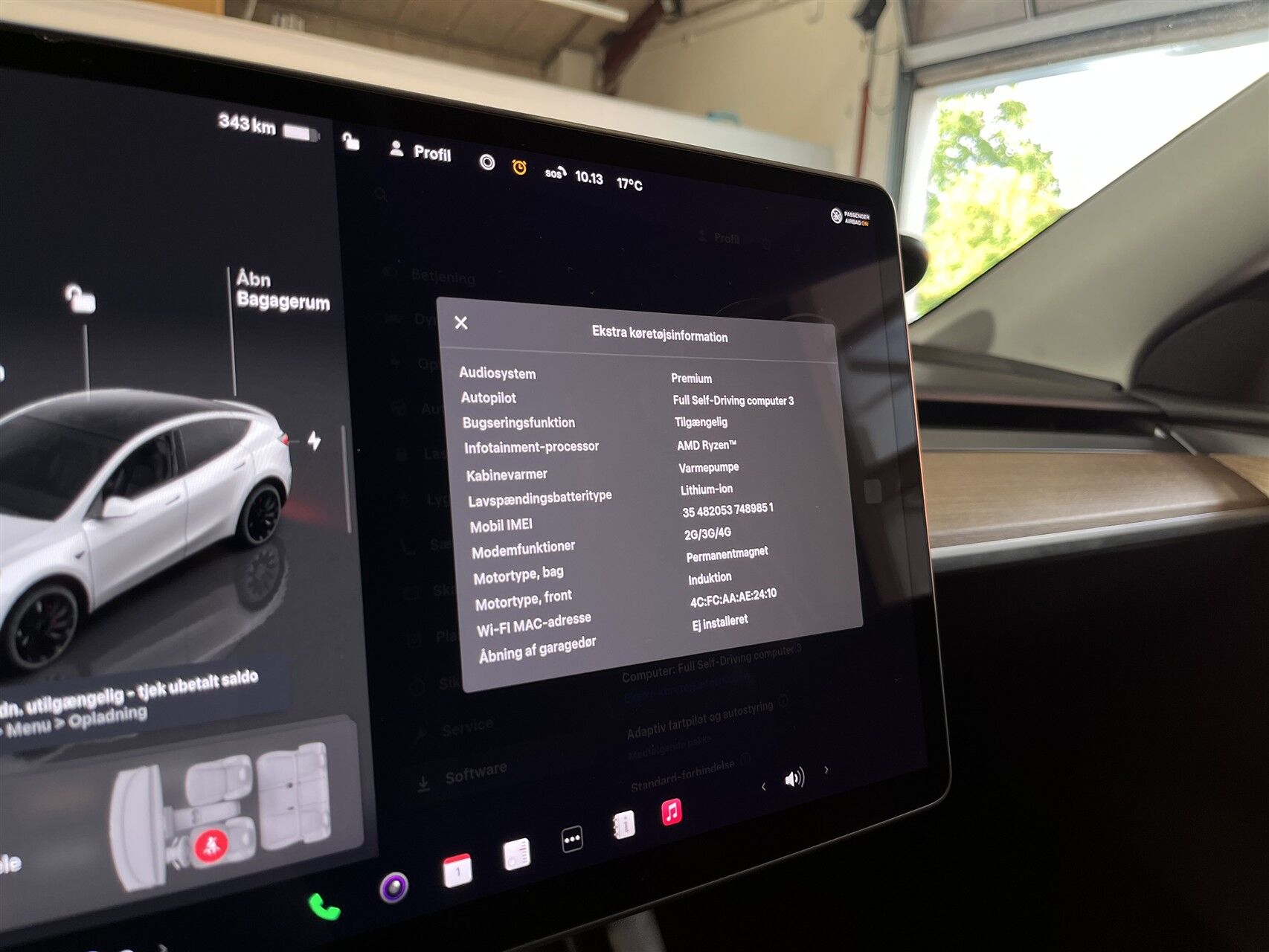Billede af Tesla Model Y EL Performance AWD 534HK 5d Aut.