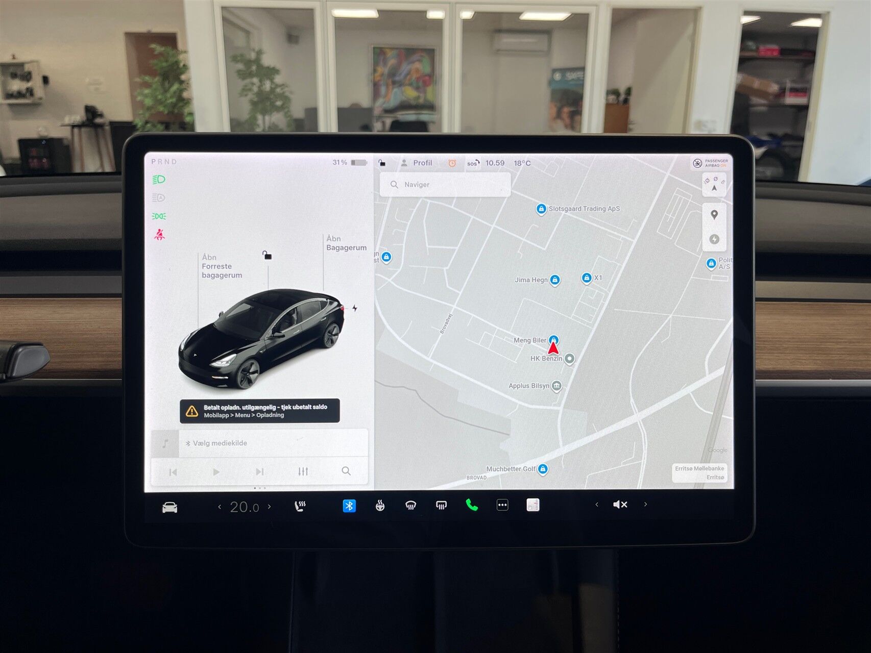 Billede af Tesla Model 3 EL Standard Range Plus 325HK Aut.