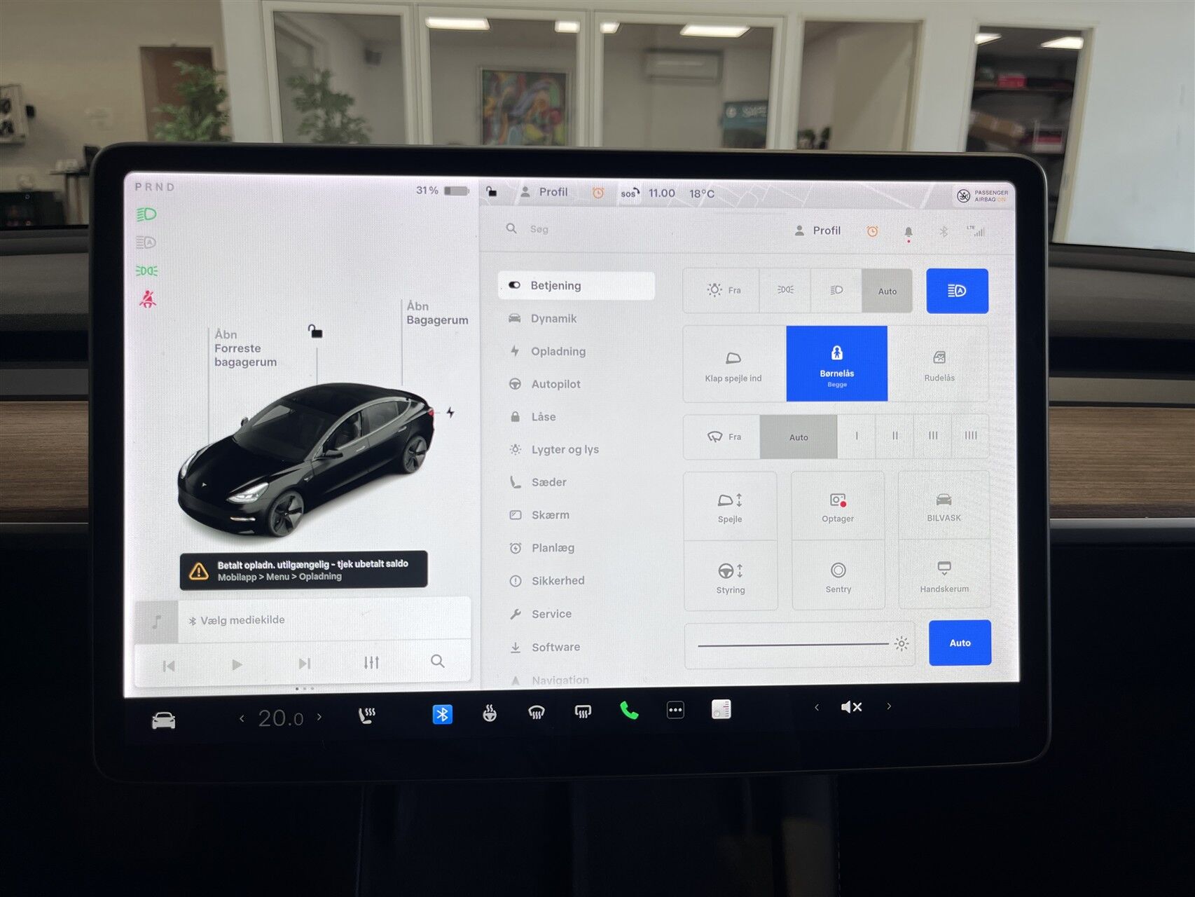 Billede af Tesla Model 3 EL Standard Range Plus 325HK Aut.