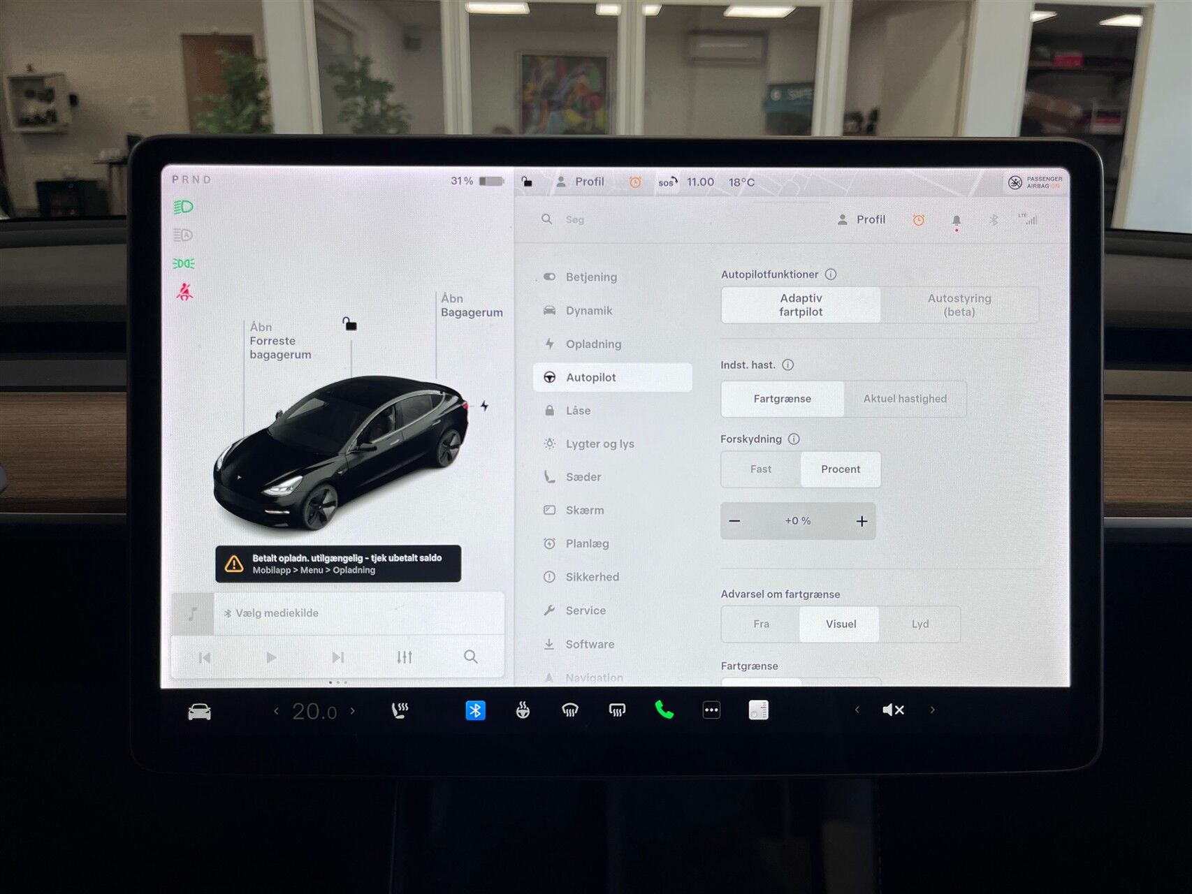 Billede af Tesla Model 3 EL Standard Range Plus 325HK Aut.
