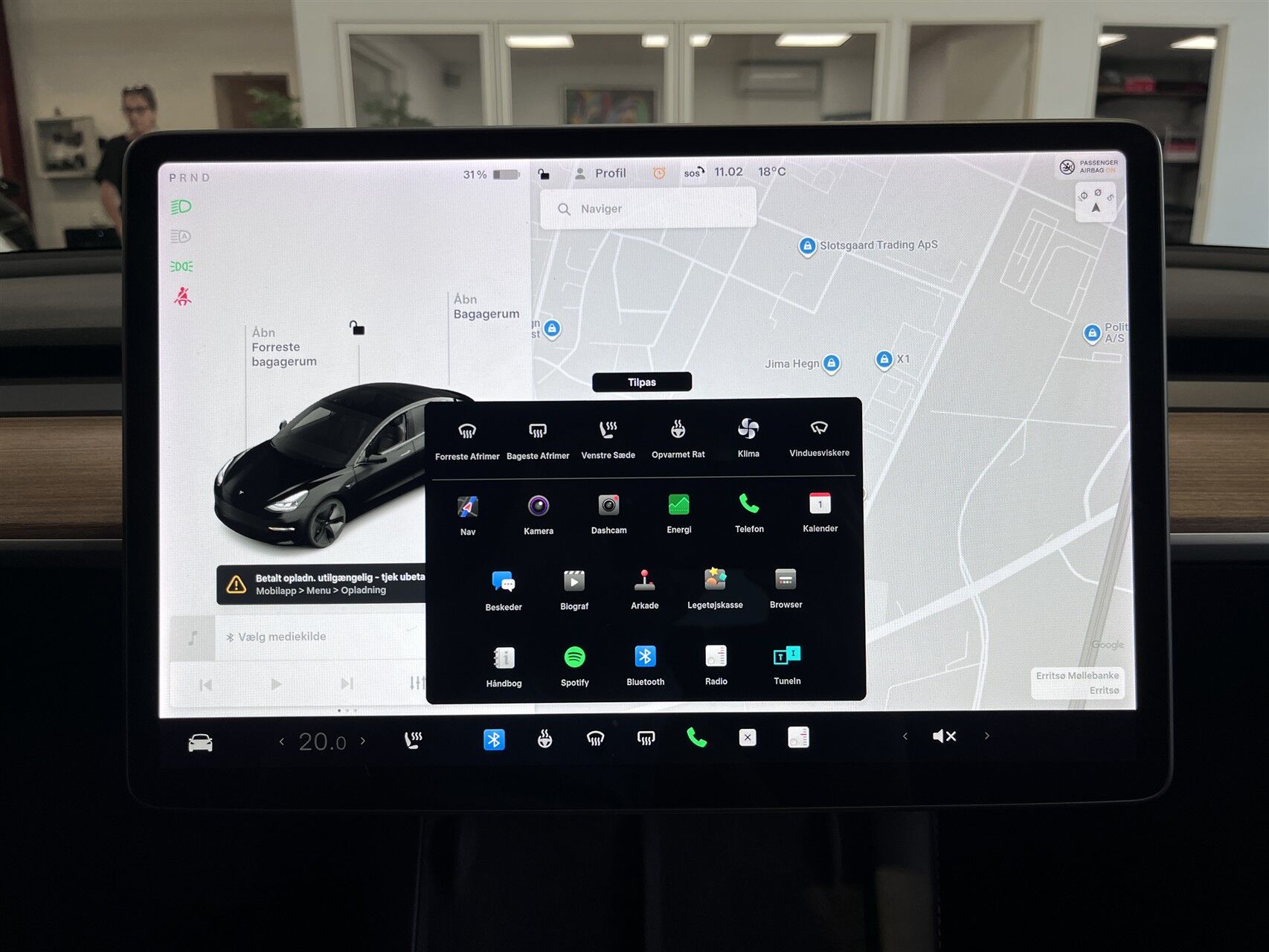 Billede af Tesla Model 3 EL Standard Range Plus 325HK Aut.
