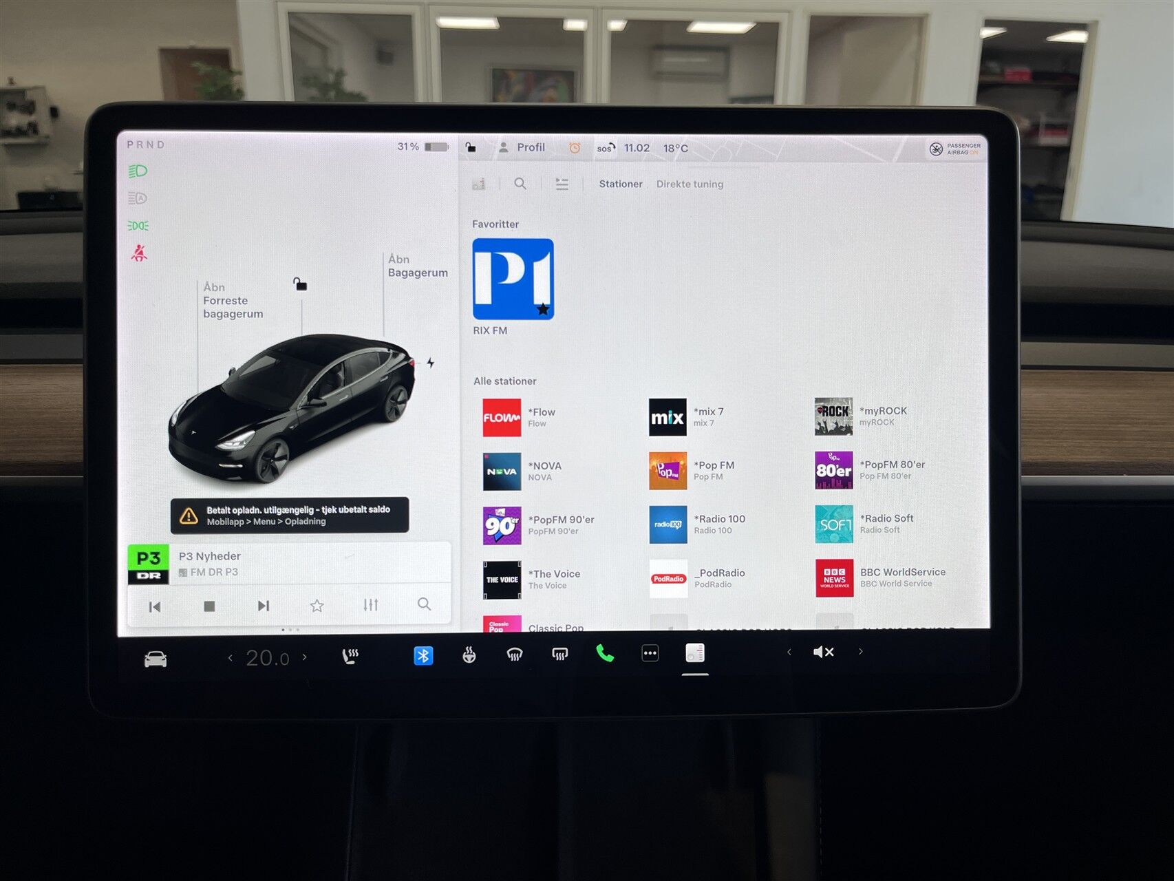 Billede af Tesla Model 3 EL Standard Range Plus 325HK Aut.