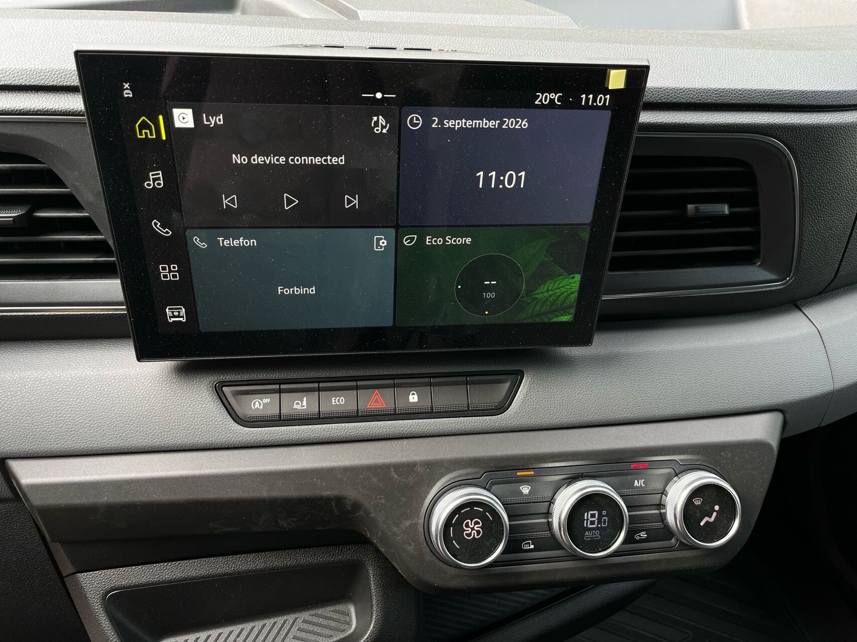 Billede af Nissan Interstar L3 2,0 DCi N-Connecta DCT 170HK Ladv./Chas. 9g Aut.