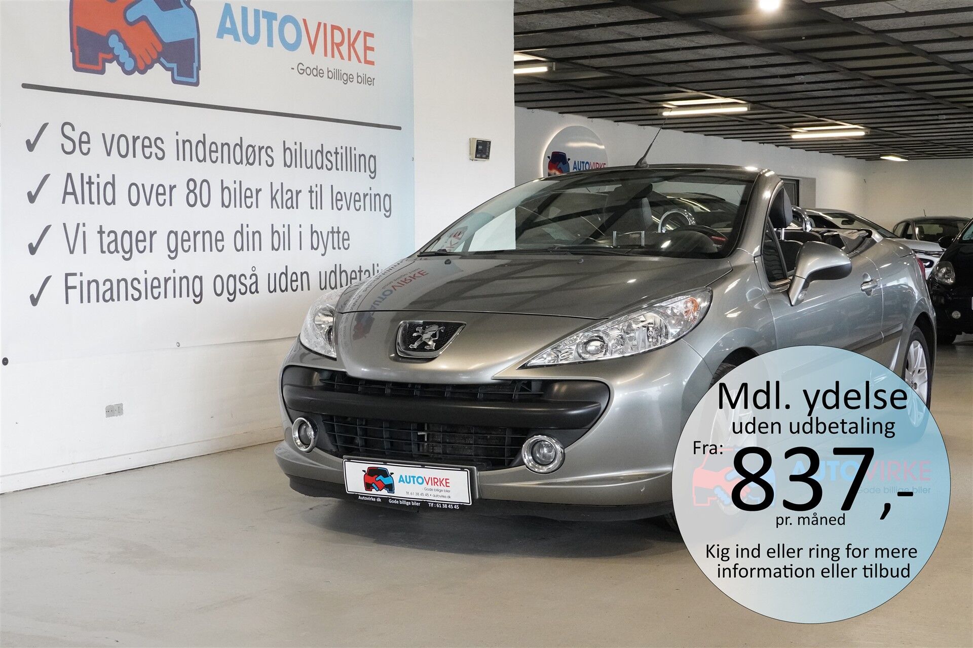 Billede af Peugeot 207 CC 1,6 120HK Cabr.