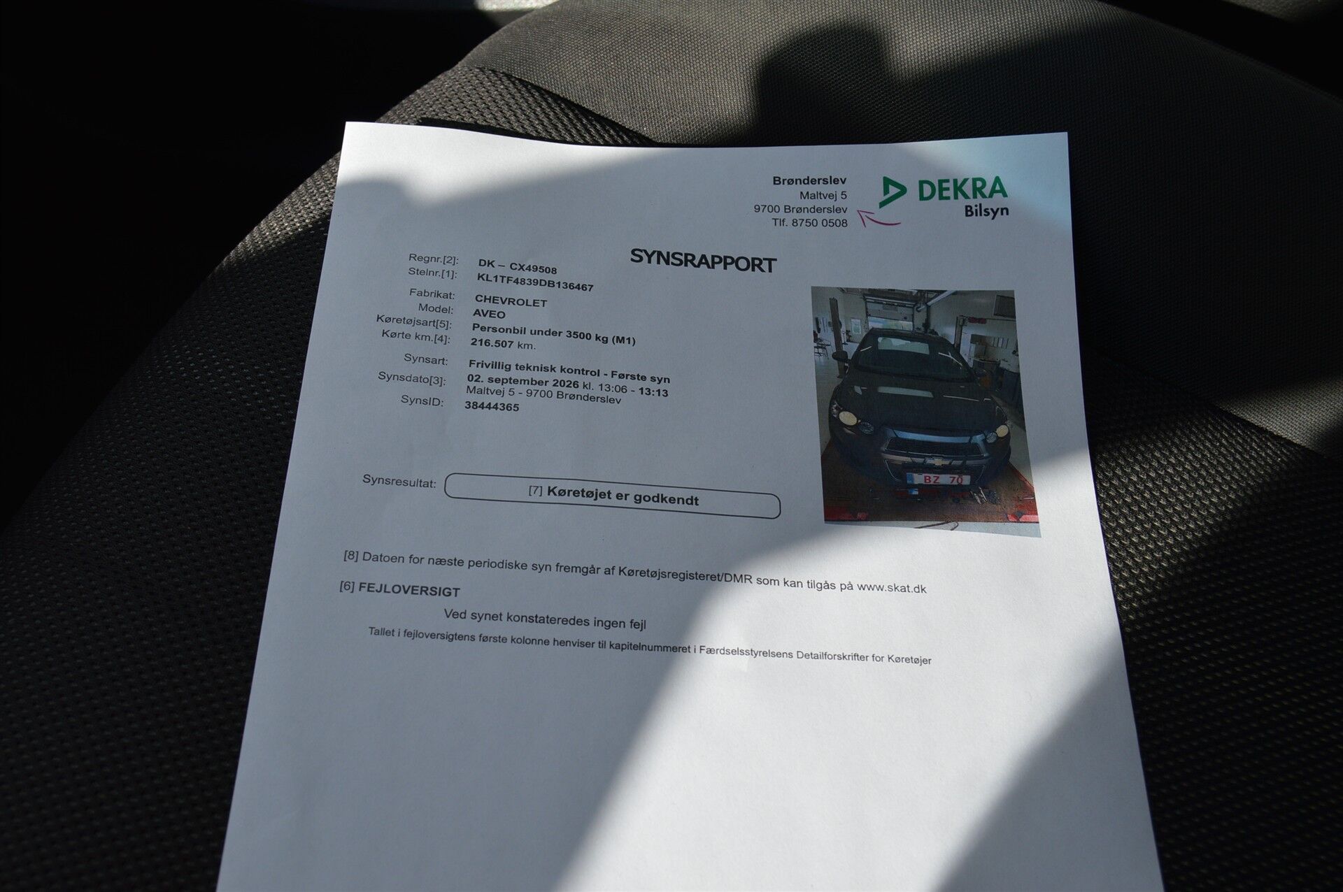Billede af Chevrolet Aveo 1,2 ECO LT 86HK 5d