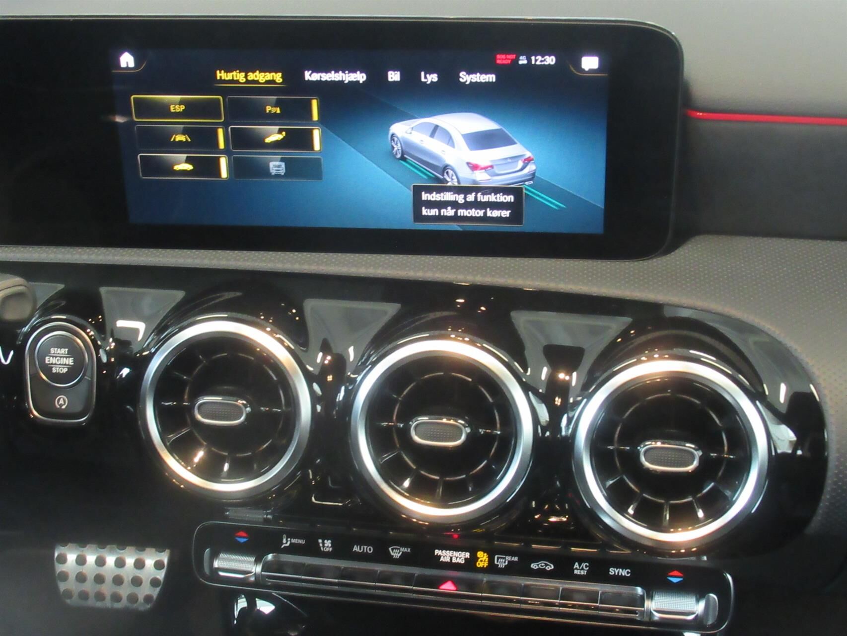 Billede af Mercedes-Benz A200 d 2,0 CDI AMG Line 8G-DCT 150HK 8g Aut.