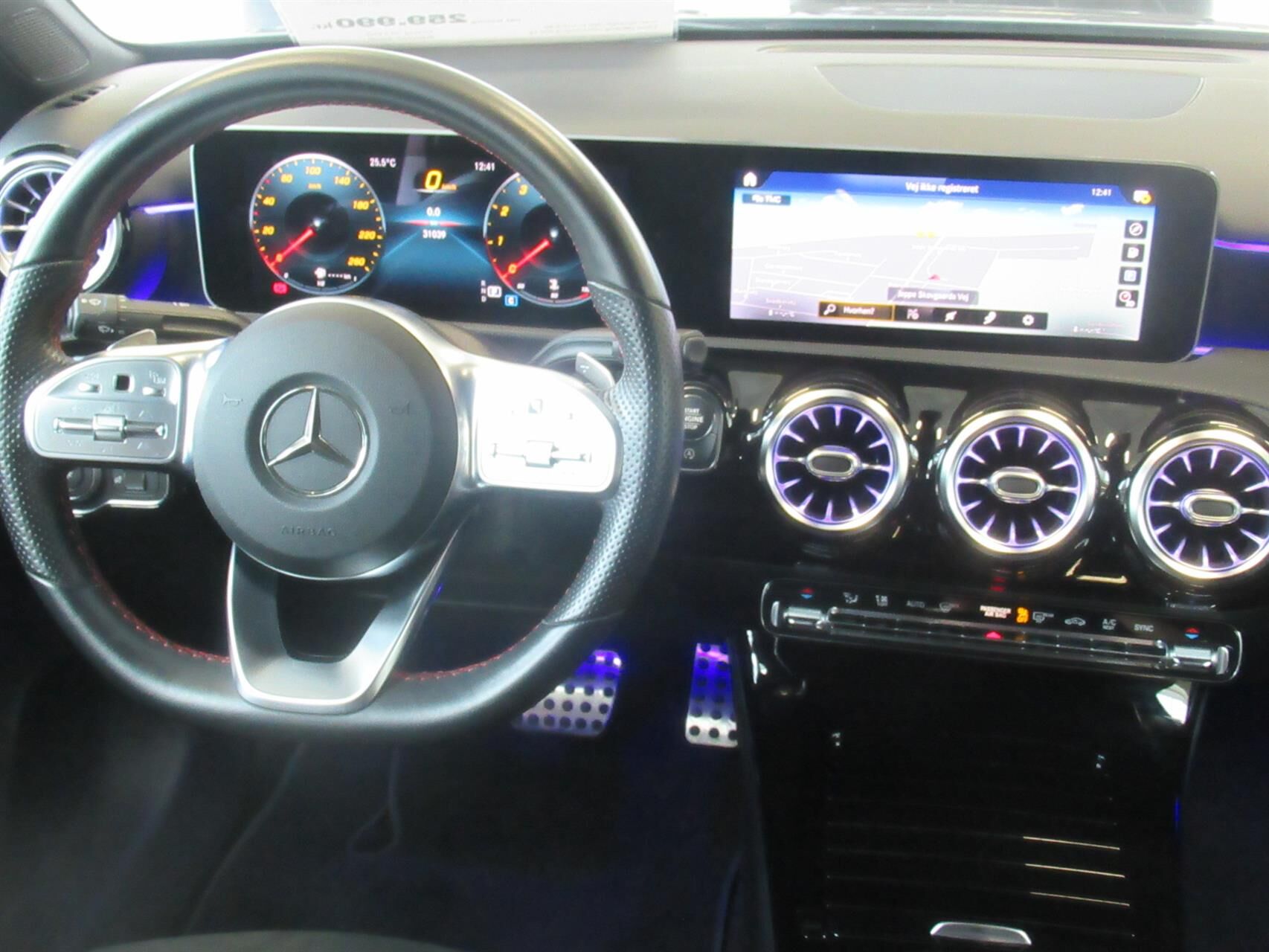 Billede af Mercedes-Benz A200 1,3 AMG Line 7G-DCT 163HK 5d 7g Aut.
