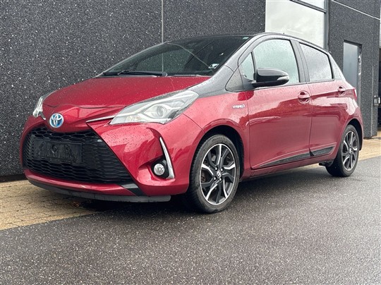 Toyota Yaris 1,5 Hybrid Flavour RØD E-CVT 100HK 5d Trinl. Gear