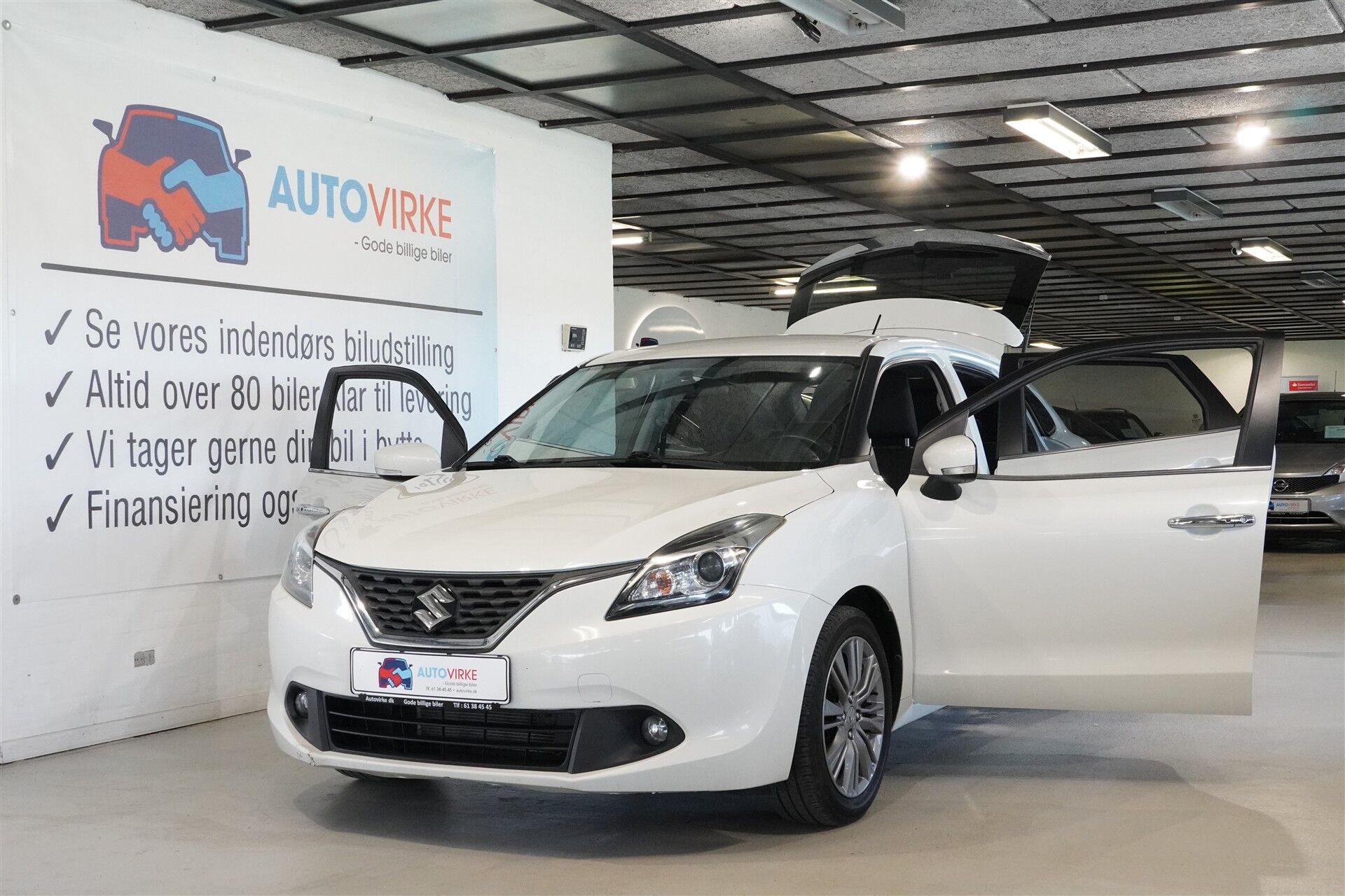 Billede af Suzuki Baleno 1,2 SHVS  Mild hybrid Exclusive 90HK 5d