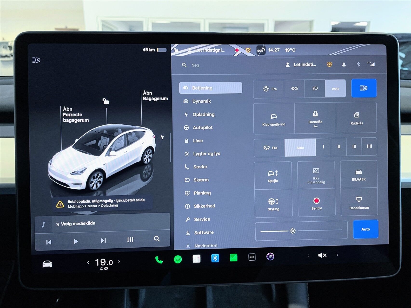 Billede af Tesla Model Y EL RWD 299HK 5d Aut.