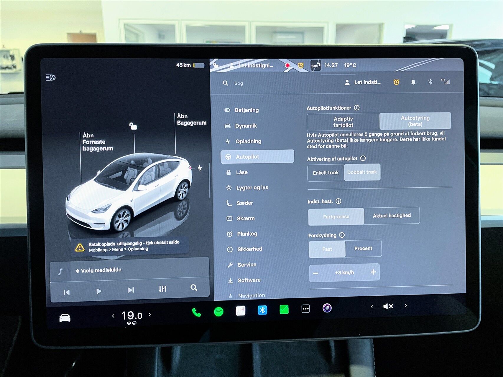 Billede af Tesla Model Y EL RWD 299HK 5d Aut.