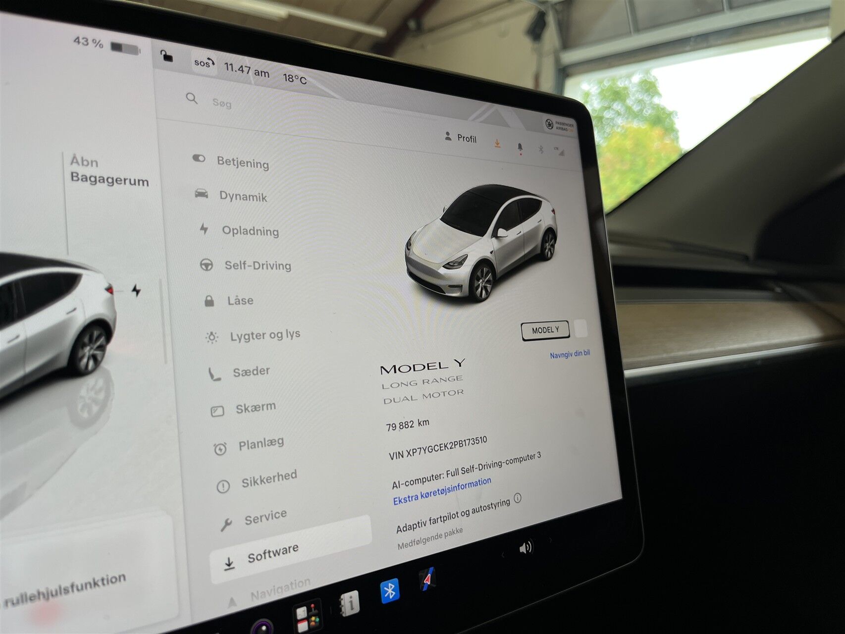 Billede af Tesla Model Y EL Long Range AWD 514HK 5d Aut.