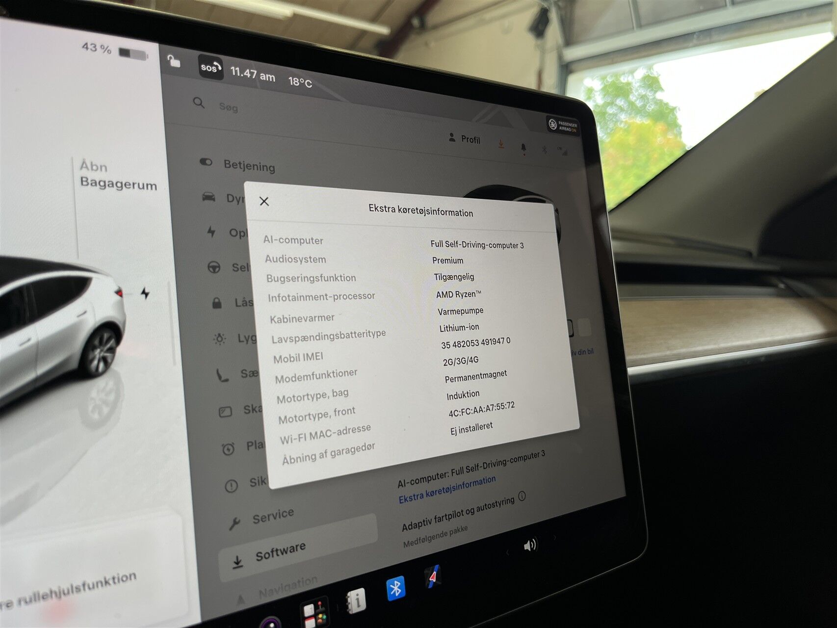 Billede af Tesla Model Y EL Long Range AWD 514HK 5d Aut.