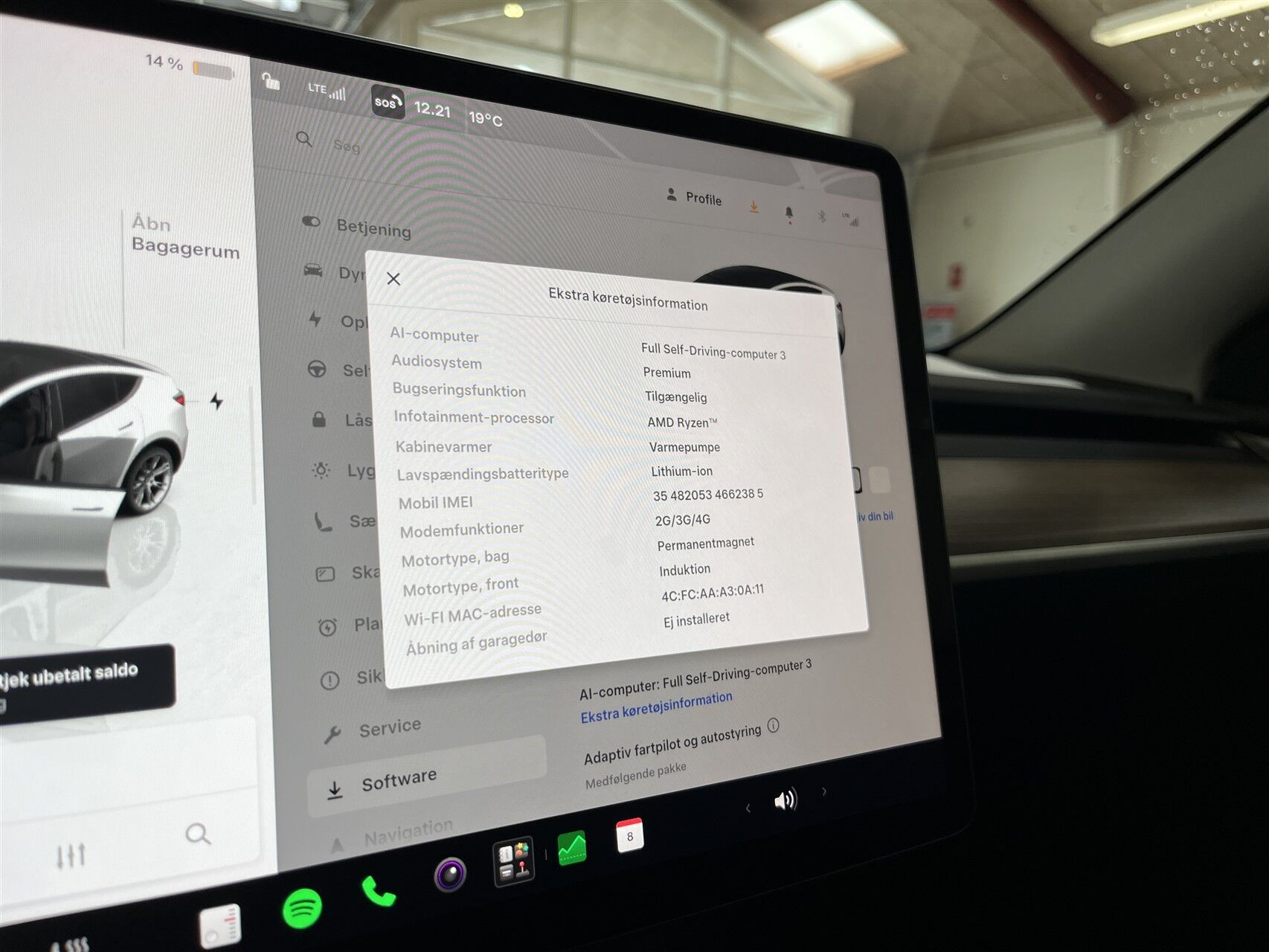 Billede af Tesla Model Y EL Long Range AWD 514HK 5d Aut.