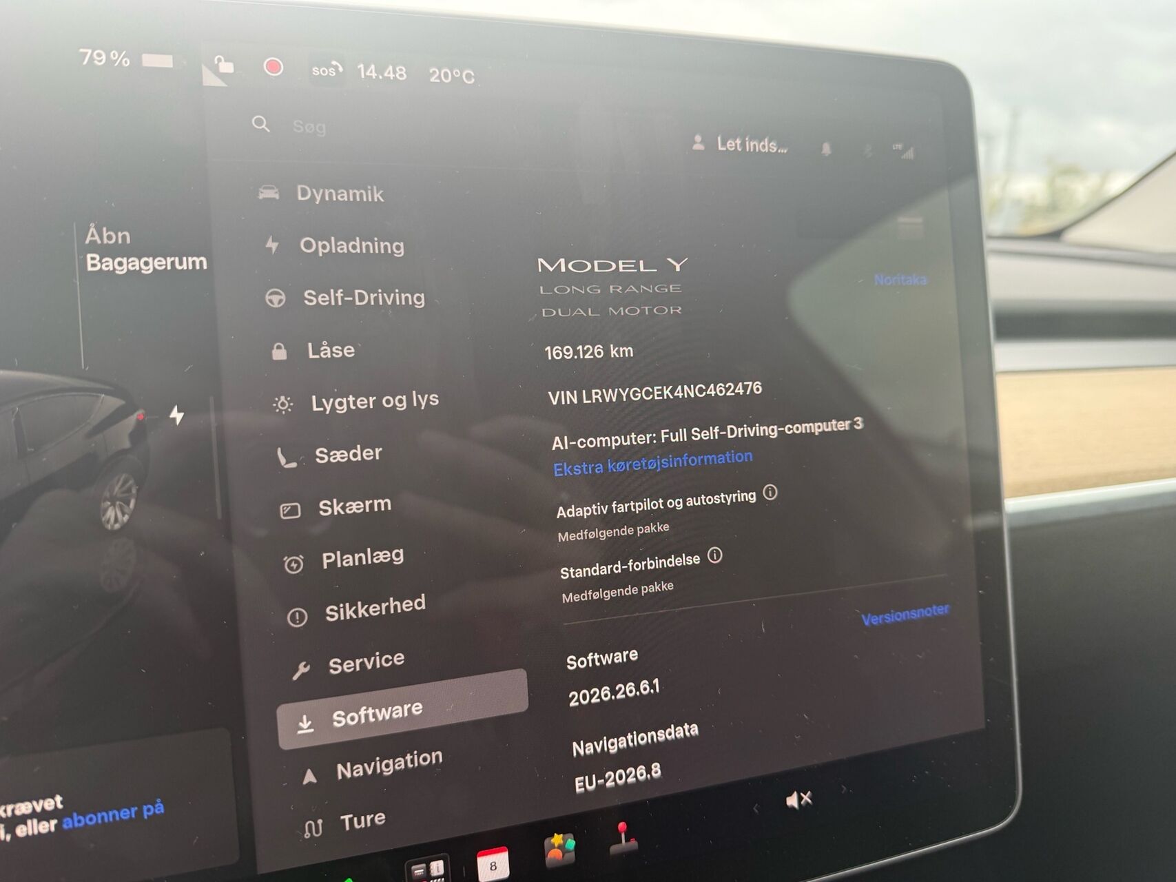 Billede af Tesla Model Y EL Long Range AWD 514HK 5d Aut.