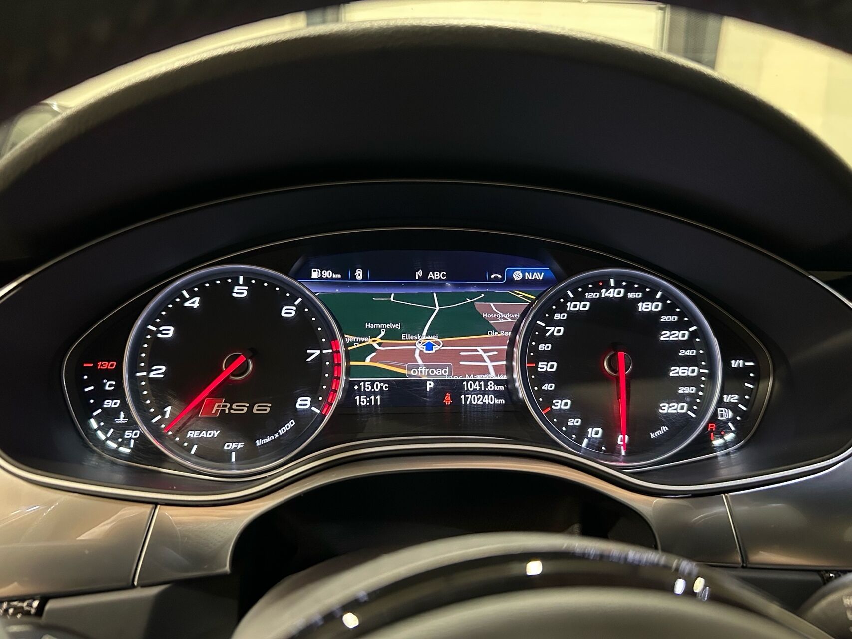 Billede af Audi RS 6 Avant 4,0 TFSI Performance Quattro Tiptr. 605HK Stc 8g Aut.