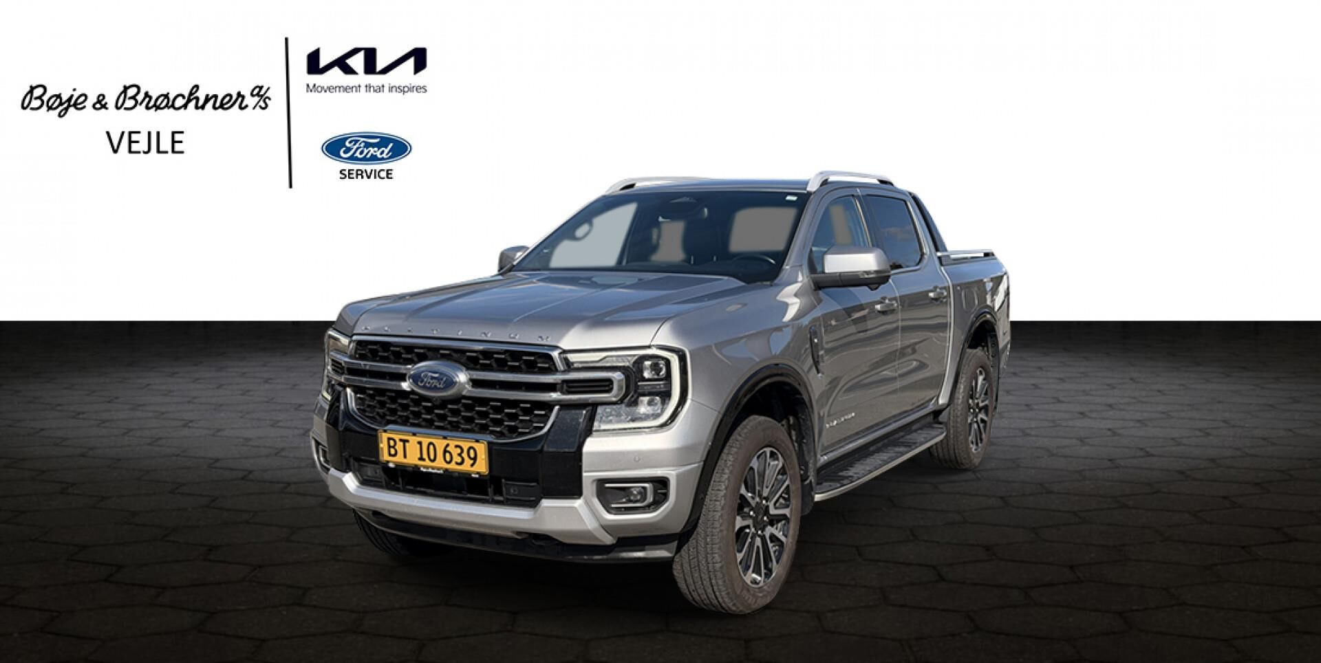 Billede af Ford Ranger Double Cab 3,0 EcoBlue Platinum e-4WD 240HK Pick-Up 10g Aut.