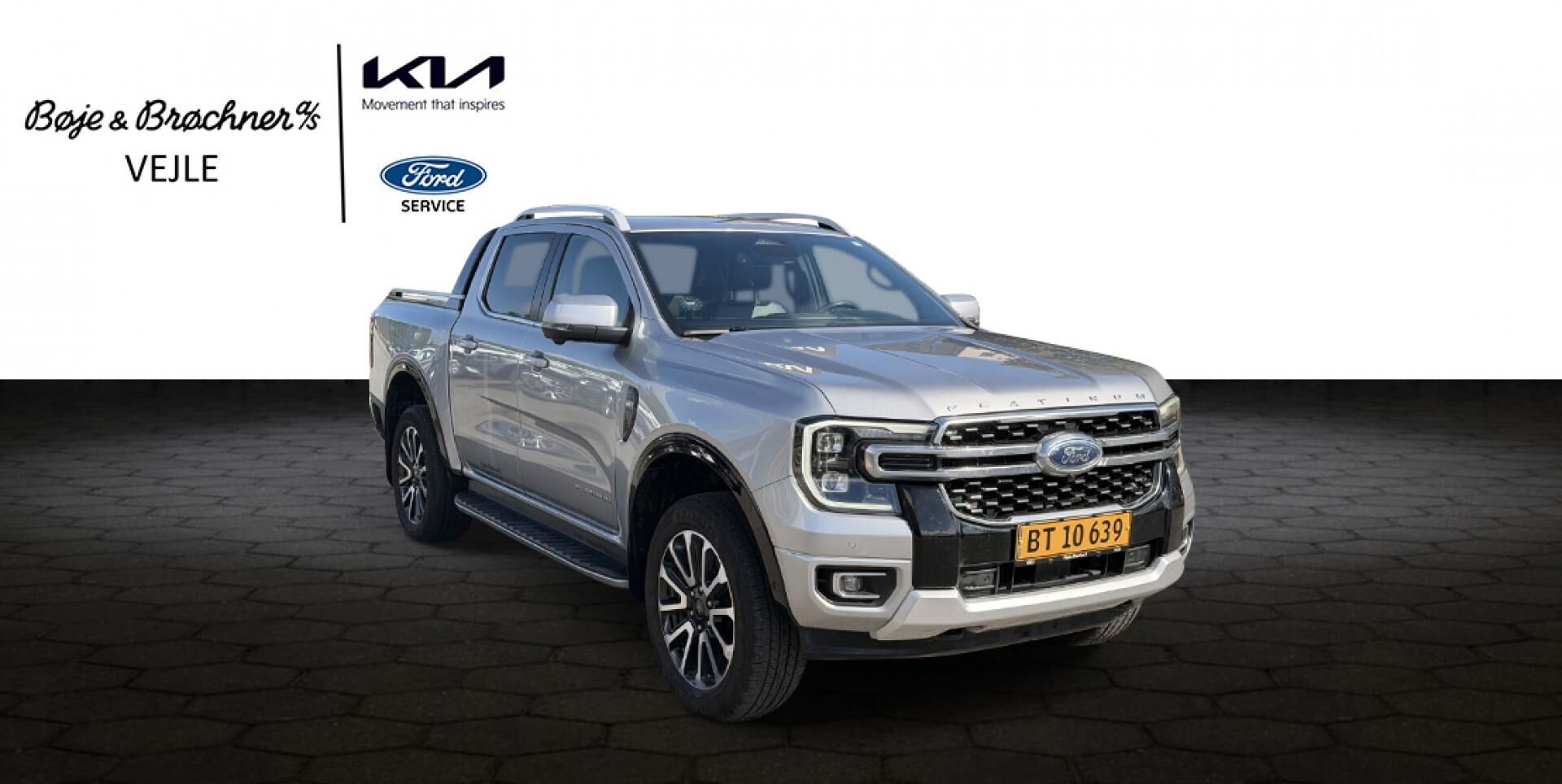 Billede af Ford Ranger Double Cab 3,0 EcoBlue Platinum e-4WD 240HK Pick-Up 10g Aut.