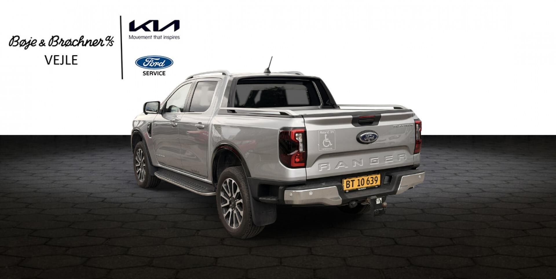 Billede af Ford Ranger Double Cab 3,0 EcoBlue Platinum e-4WD 240HK Pick-Up 10g Aut.