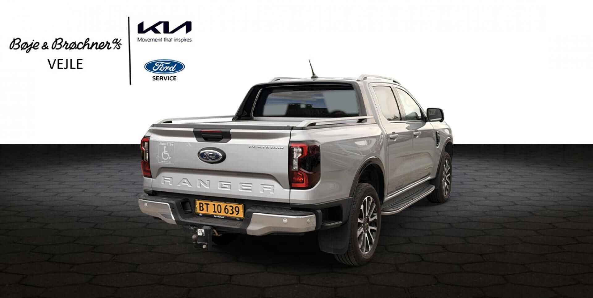 Billede af Ford Ranger Double Cab 3,0 EcoBlue Platinum e-4WD 240HK Pick-Up 10g Aut.