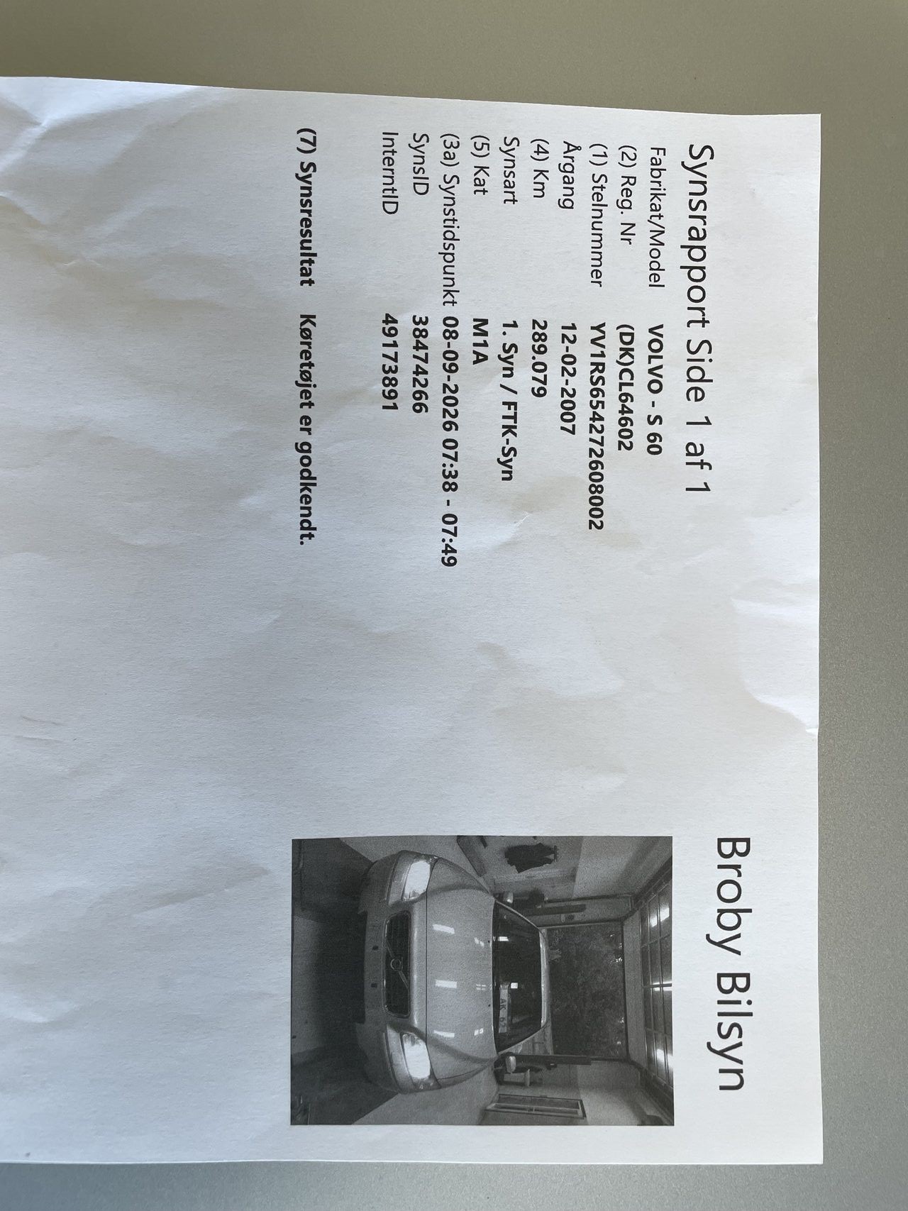 Billede af Volvo S60 2,4 Kinetic 140HK