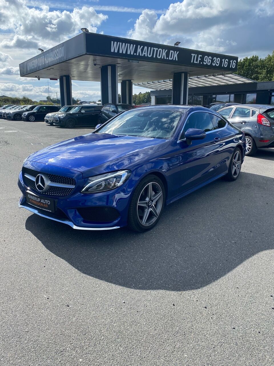 Billede af Mercedes-Benz C220 d 2,1 D AMG Line 9G-Tronic 170HK 2d 6g Aut.