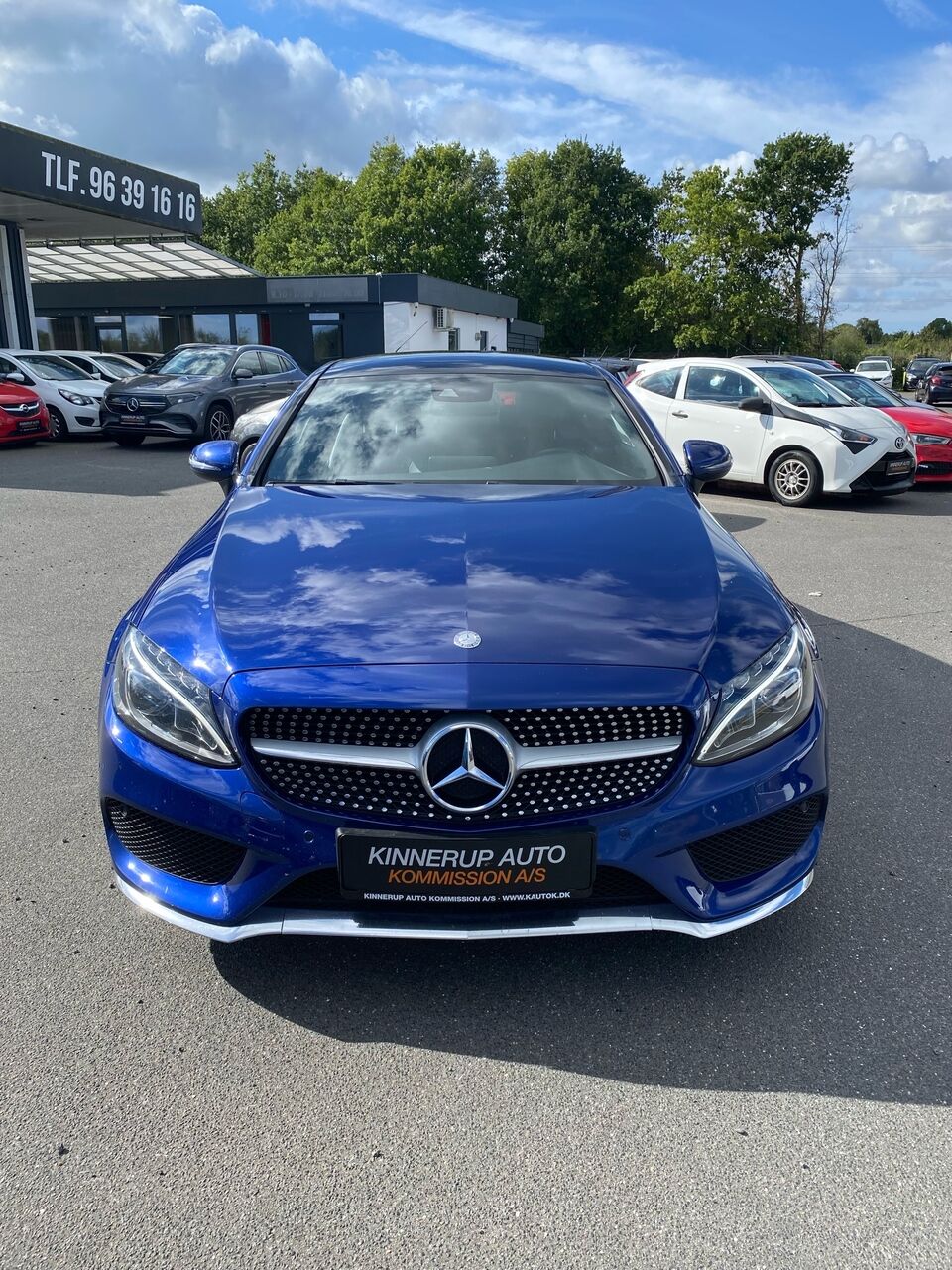Billede af Mercedes-Benz C220 d 2,1 D AMG Line 9G-Tronic 170HK 2d 6g Aut.