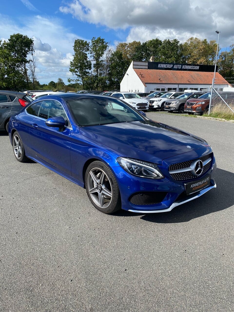 Billede af Mercedes-Benz C220 d 2,1 D AMG Line 9G-Tronic 170HK 2d 6g Aut.