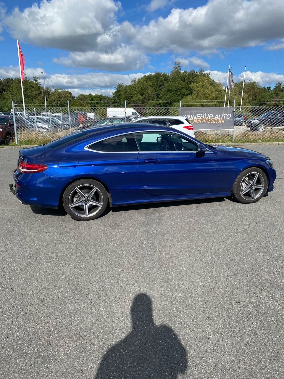Billede af Mercedes-Benz C220 d 2,1 D AMG Line 9G-Tronic 170HK 2d 6g Aut.