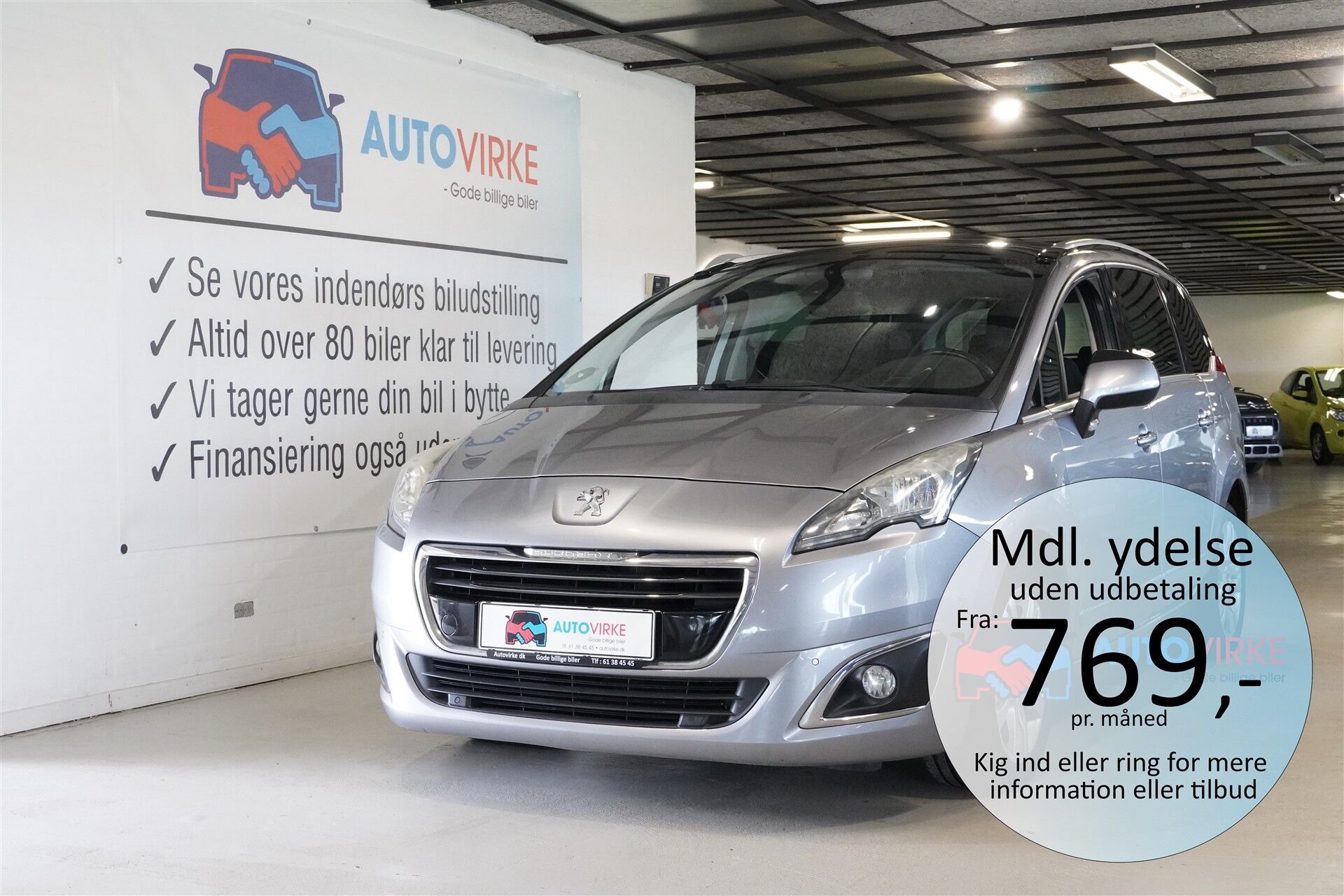 Billede af Peugeot 5008 2,0 HDI Style 150HK 5d 6g