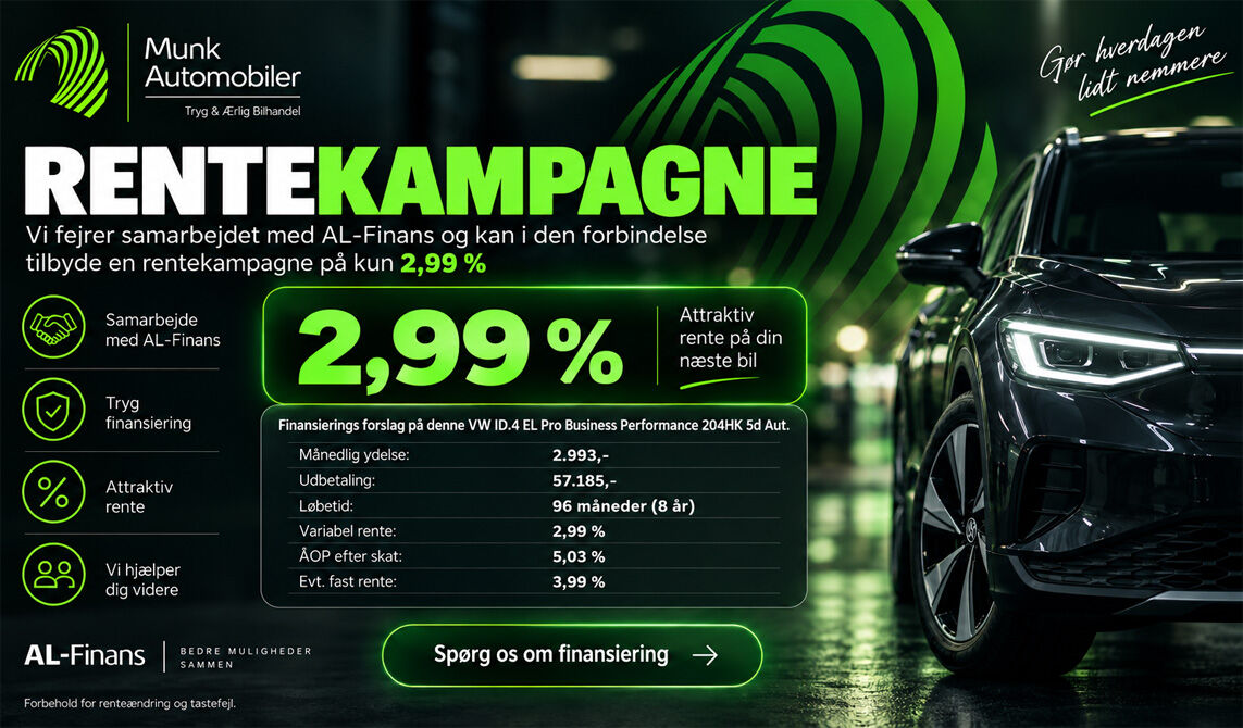 Billede af VW ID.4 EL Pro Business Performance 204HK 5d Aut.
