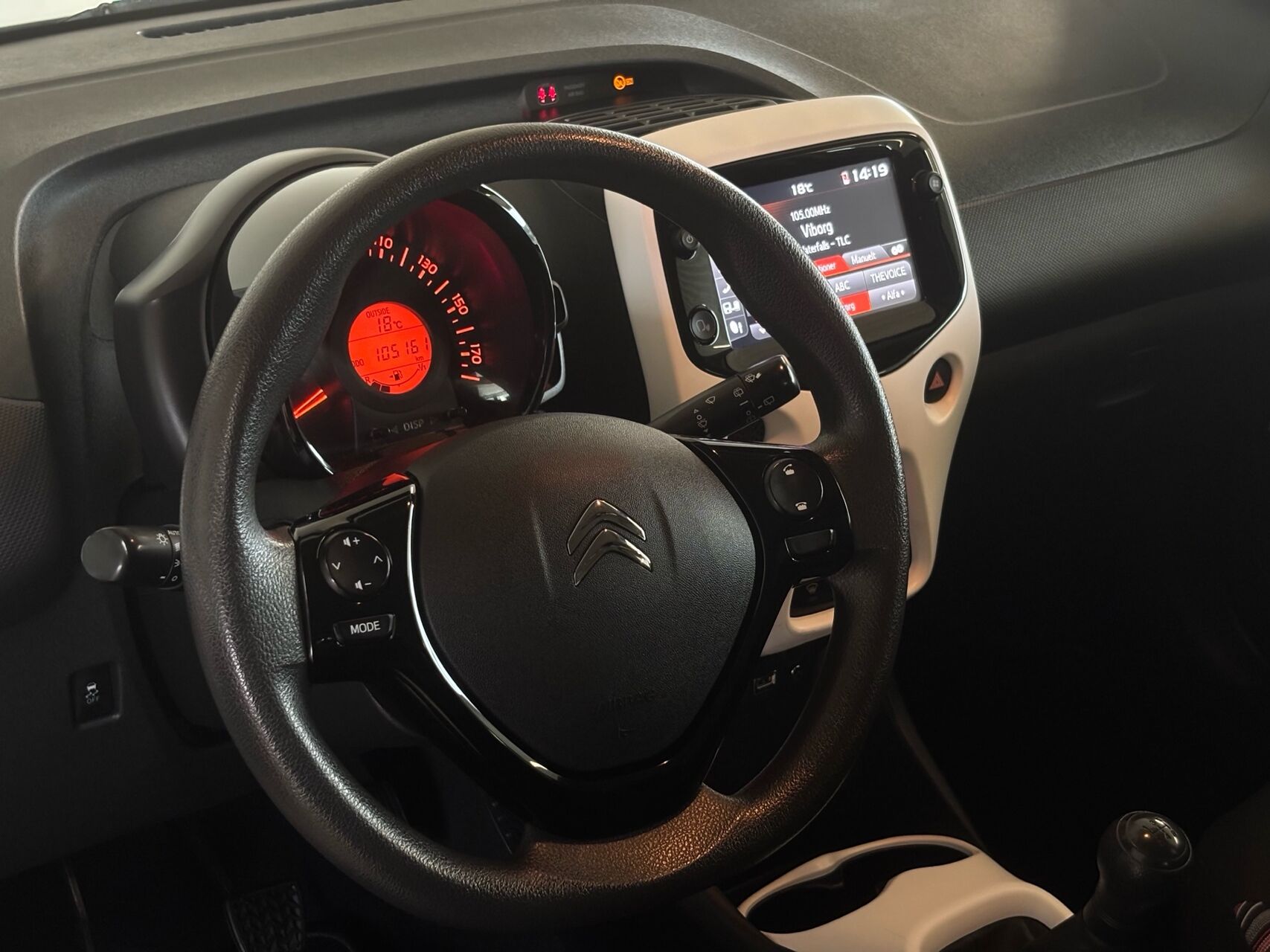 Billede af Citroën C1 1,0 VTi VTR Airscape 72HK 5d