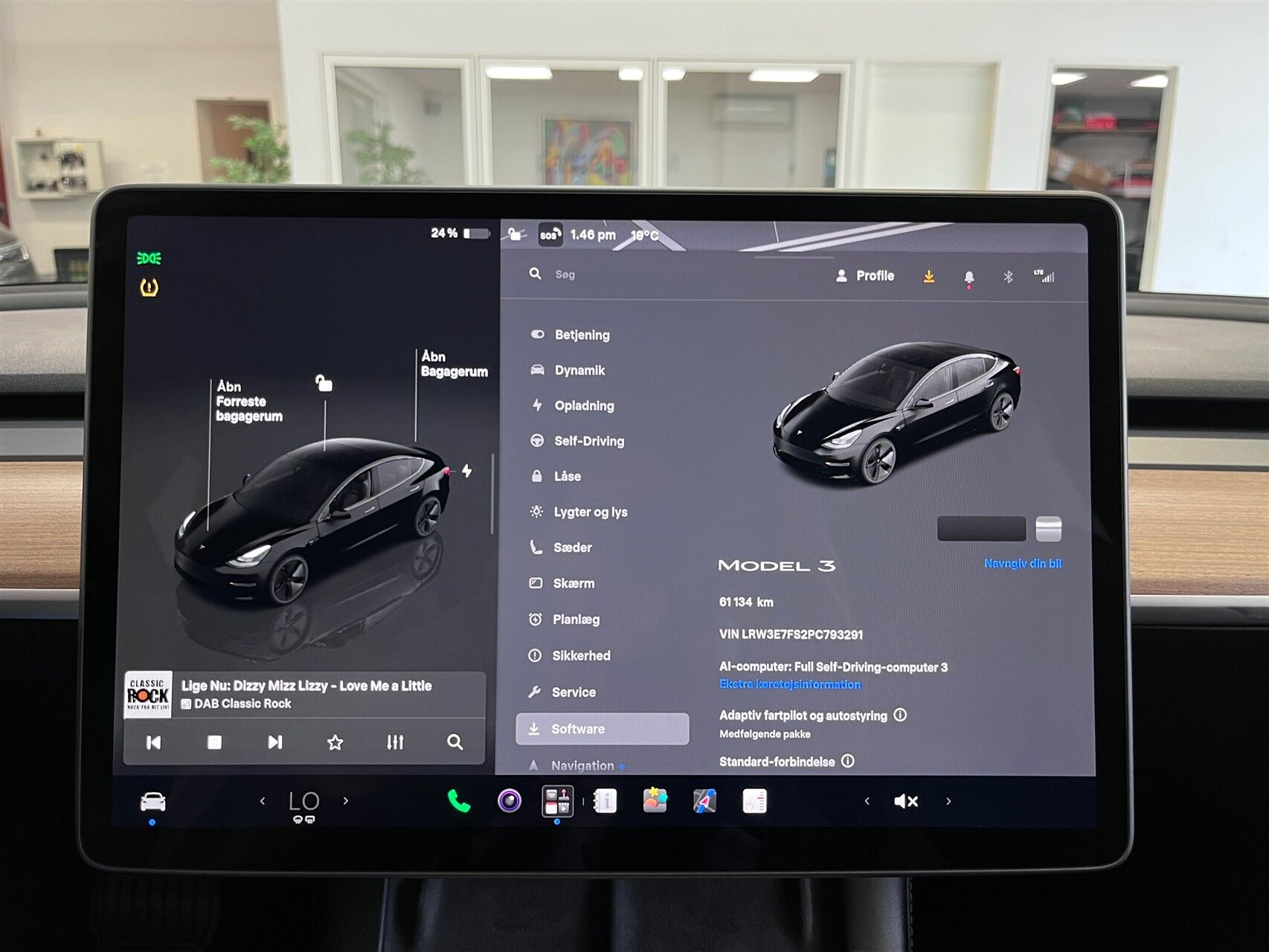 Billede af Tesla Model 3 EL Standard Range 283HK Aut.