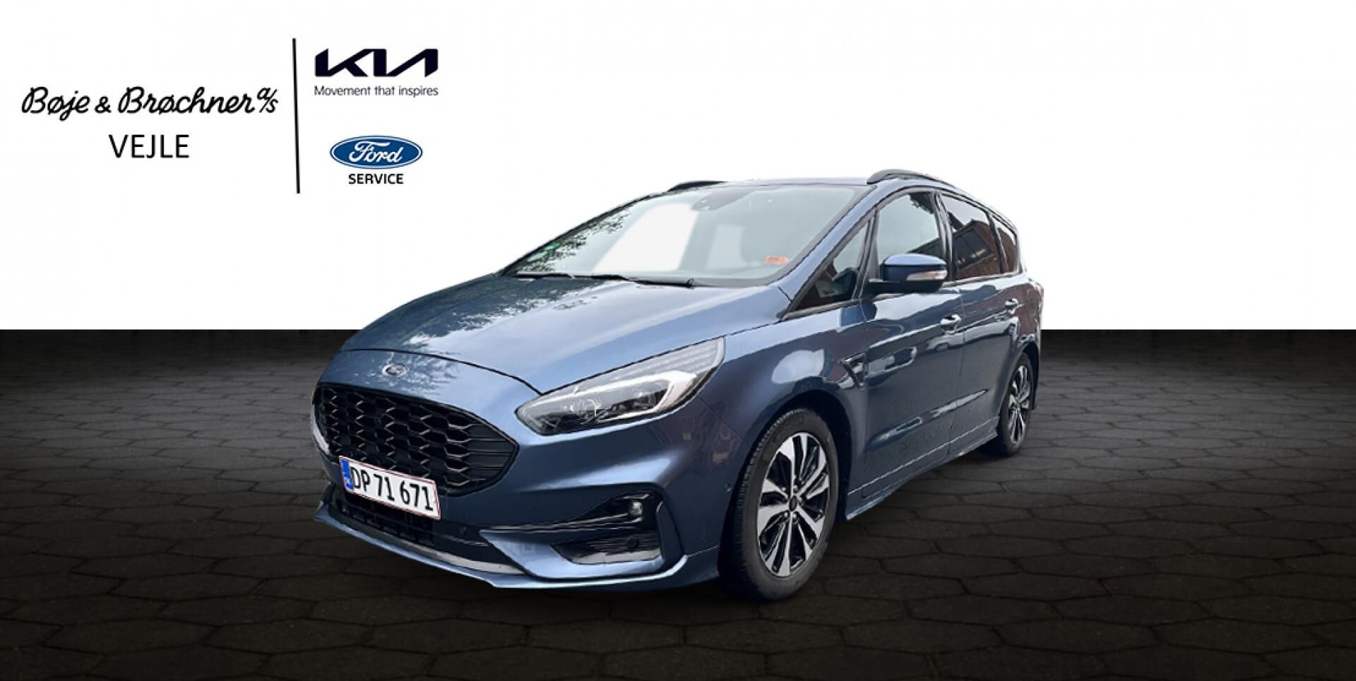 Billede af Ford S-Max 2,5 HEV  Hybrid ST-Line CVT 190HK 8g Aut.