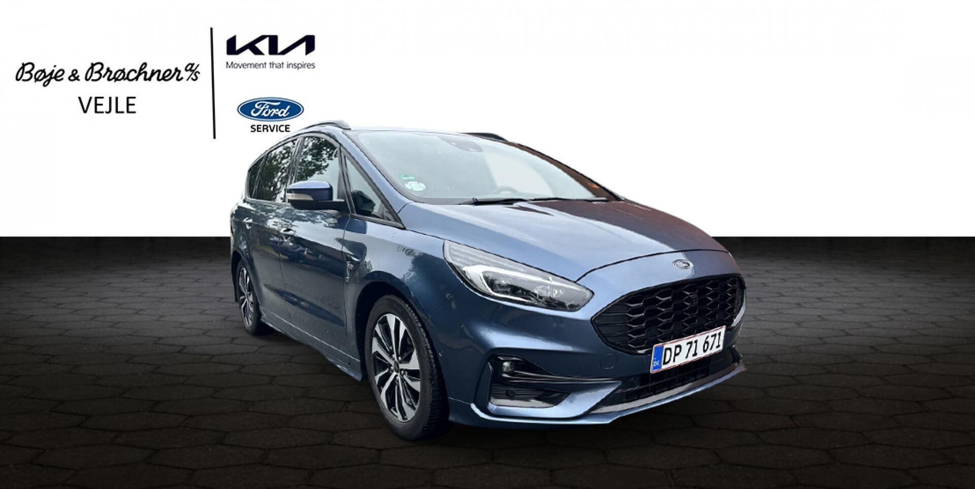 Billede af Ford S-Max 2,5 HEV  Hybrid ST-Line CVT 190HK 8g Aut.