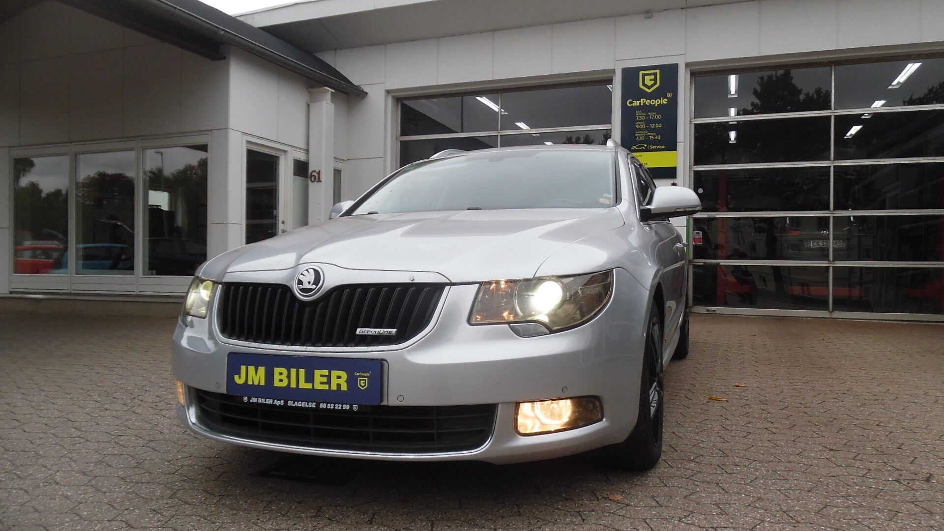 Billede af Skoda Superb Combi 1,6 TDI Common Rail DPF Greenline Elegance 105HK Stc