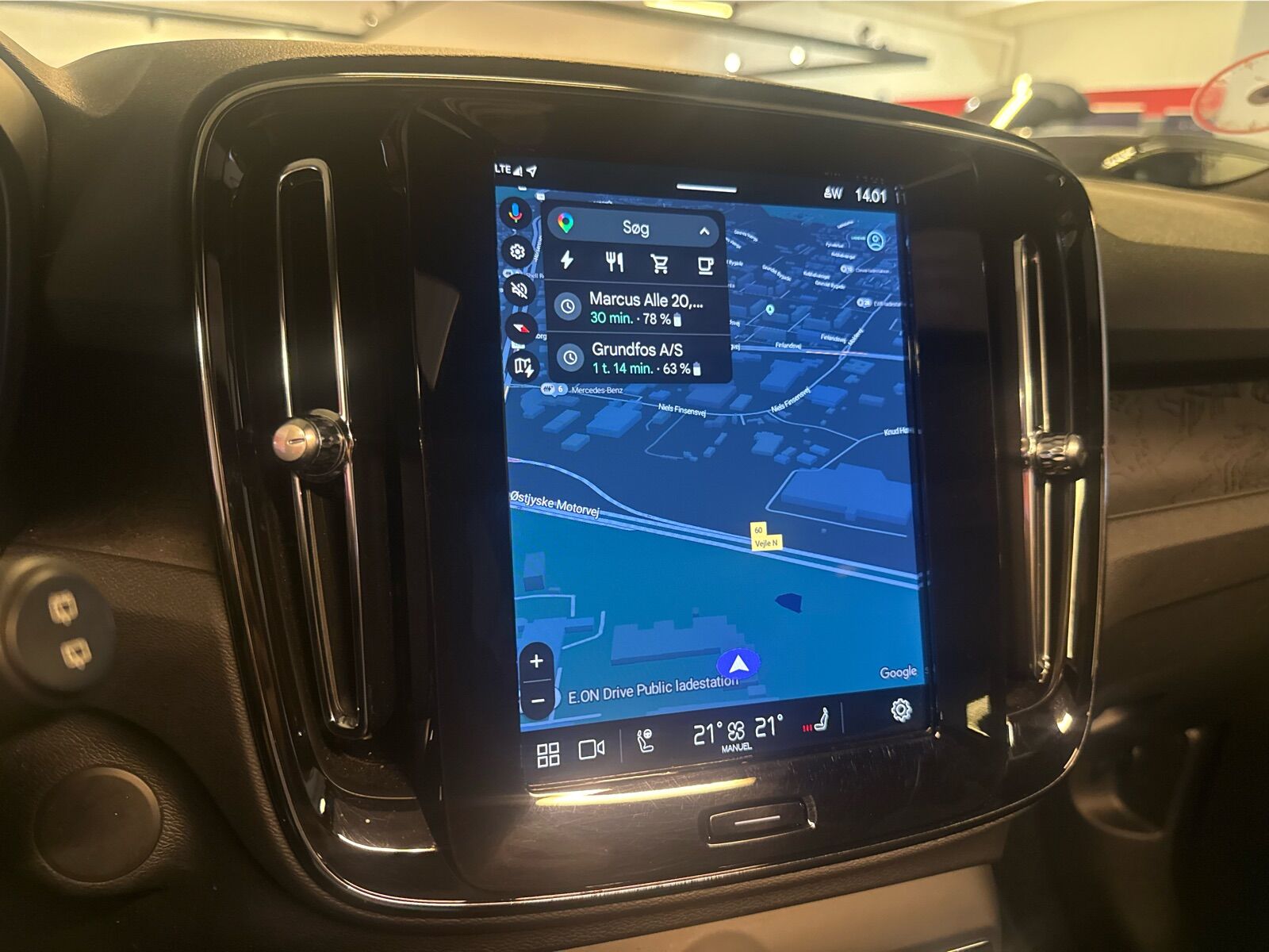 Billede af Volvo XC40 Recharge Extended Range Ultimate 252HK 5d Aut.