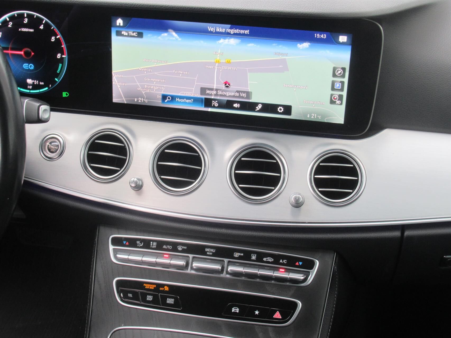 Billede af Mercedes-Benz E300 de 2,0 Plugin-hybrid 9G-Tronic 306HK 9g Aut.