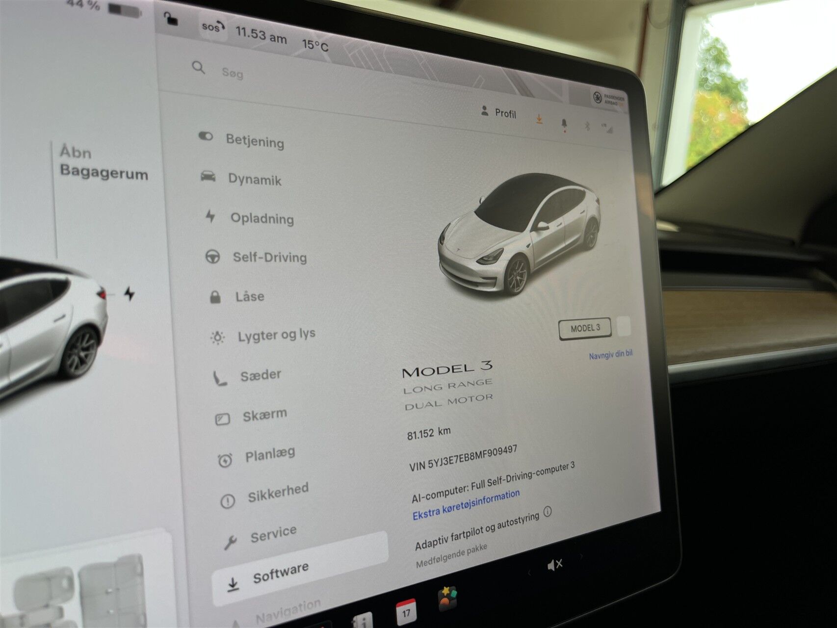 Billede af Tesla Model 3 EL Long Range AWD 498HK Aut.