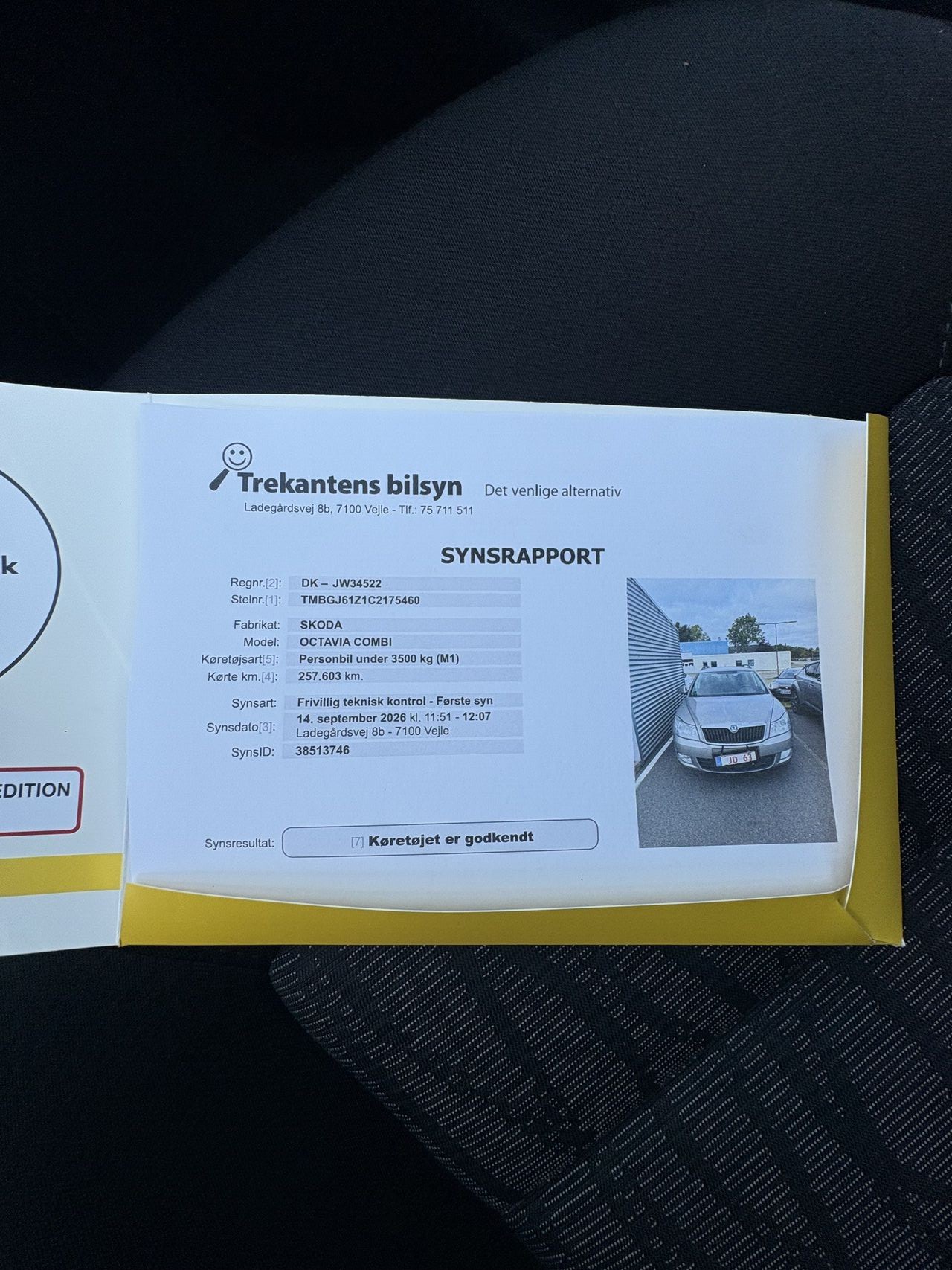 Billede af Skoda Octavia Combi 1,4 TSI Elegance 122HK Stc 6g