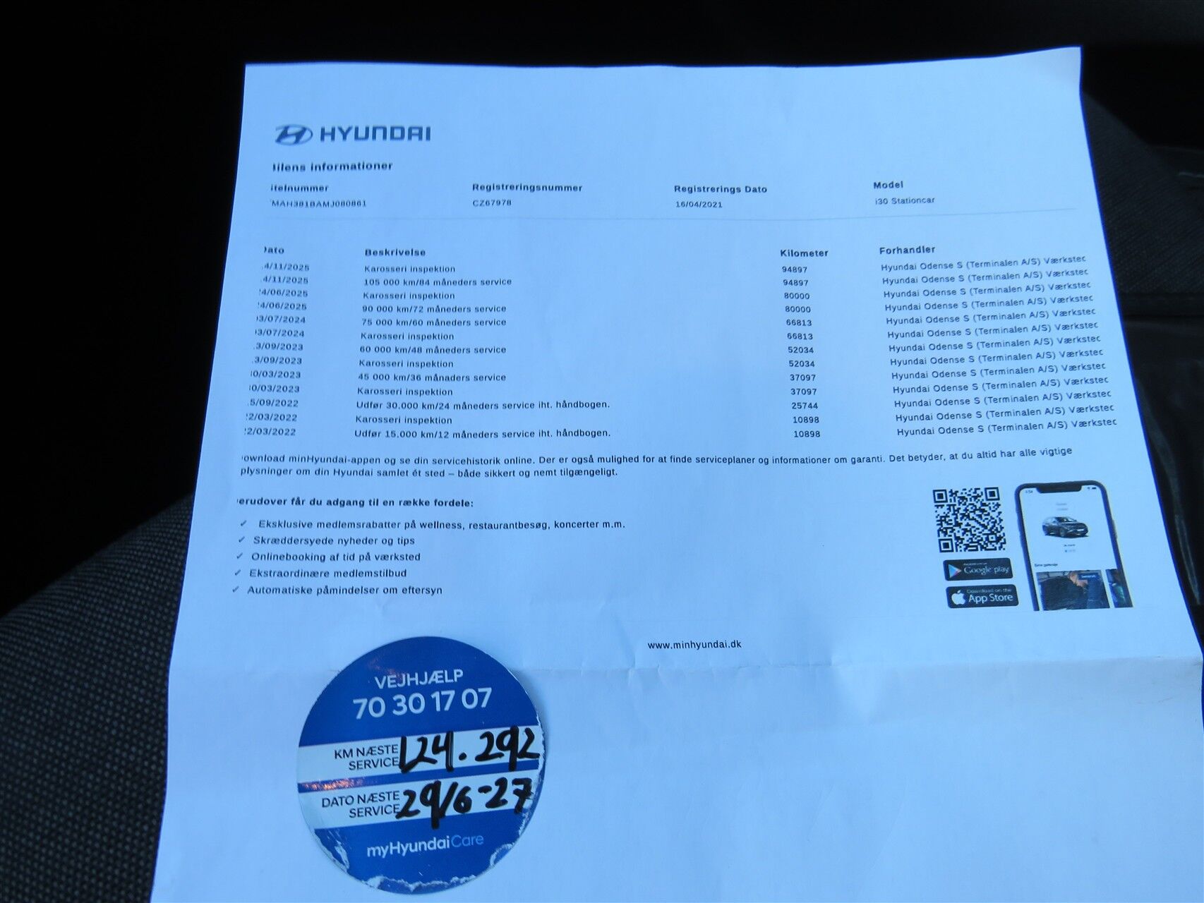 Billede af Hyundai i30 Cw 1,0 T-GDI Essential 120HK Stc 6g