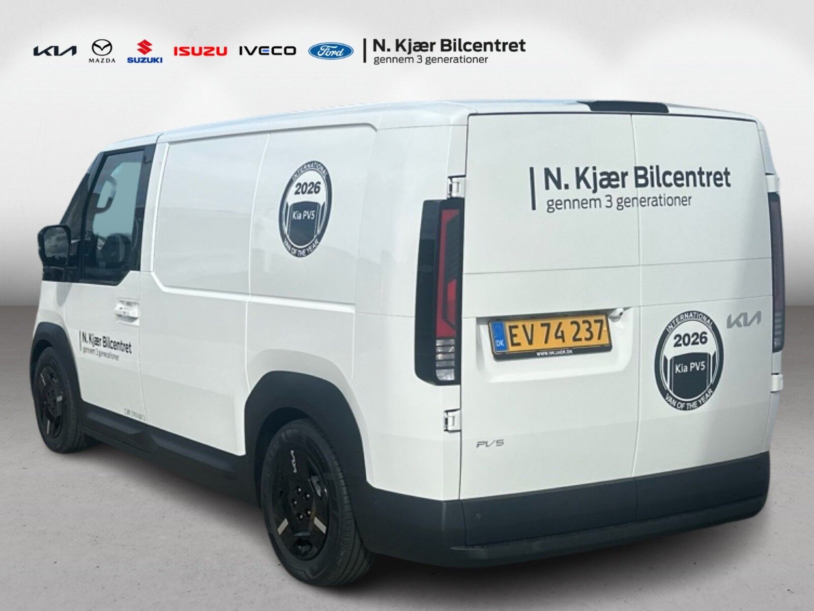 Billede af Kia PV5 Cargo L2H1 Long Range Work Pro 163HK Van Aut.