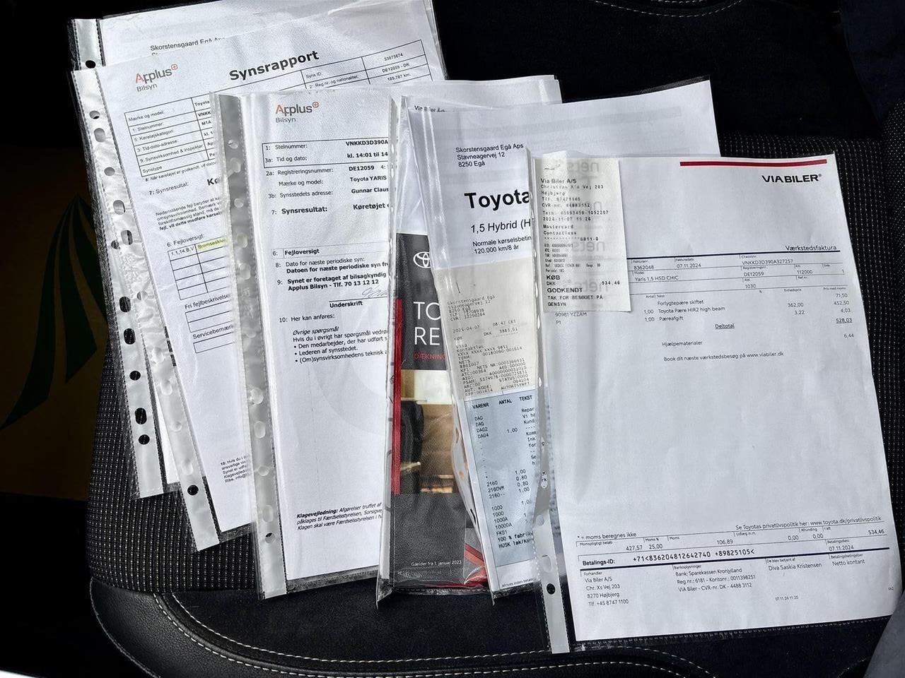 Billede af Toyota Yaris 1,5 Hybrid H3 Smartpakke E-CVT 100HK 5d Trinl. Gear