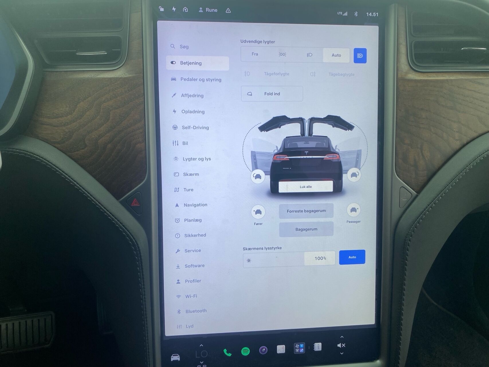 Billede af Tesla Model X El Long Range AWD 575HK 5d Aut.