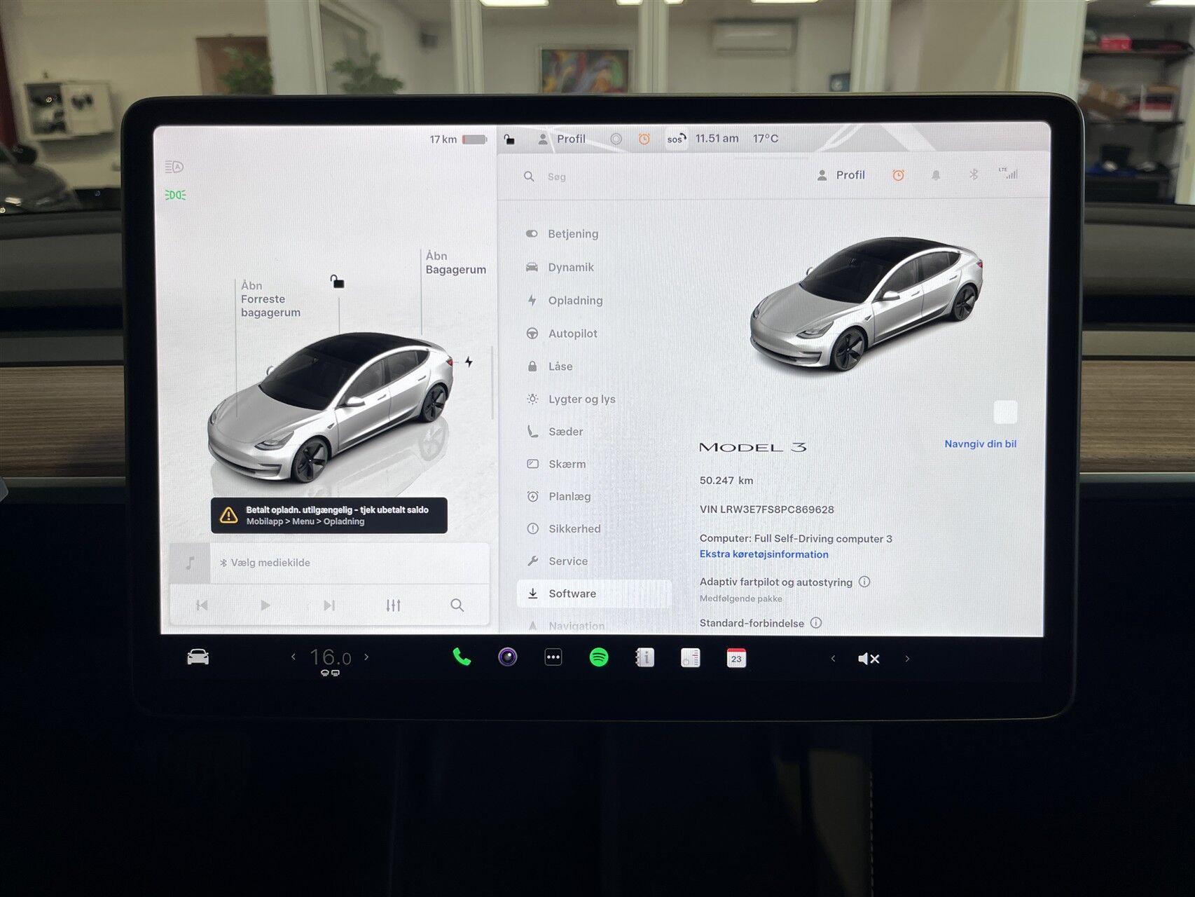 Billede af Tesla Model 3 EL 283HK Aut.