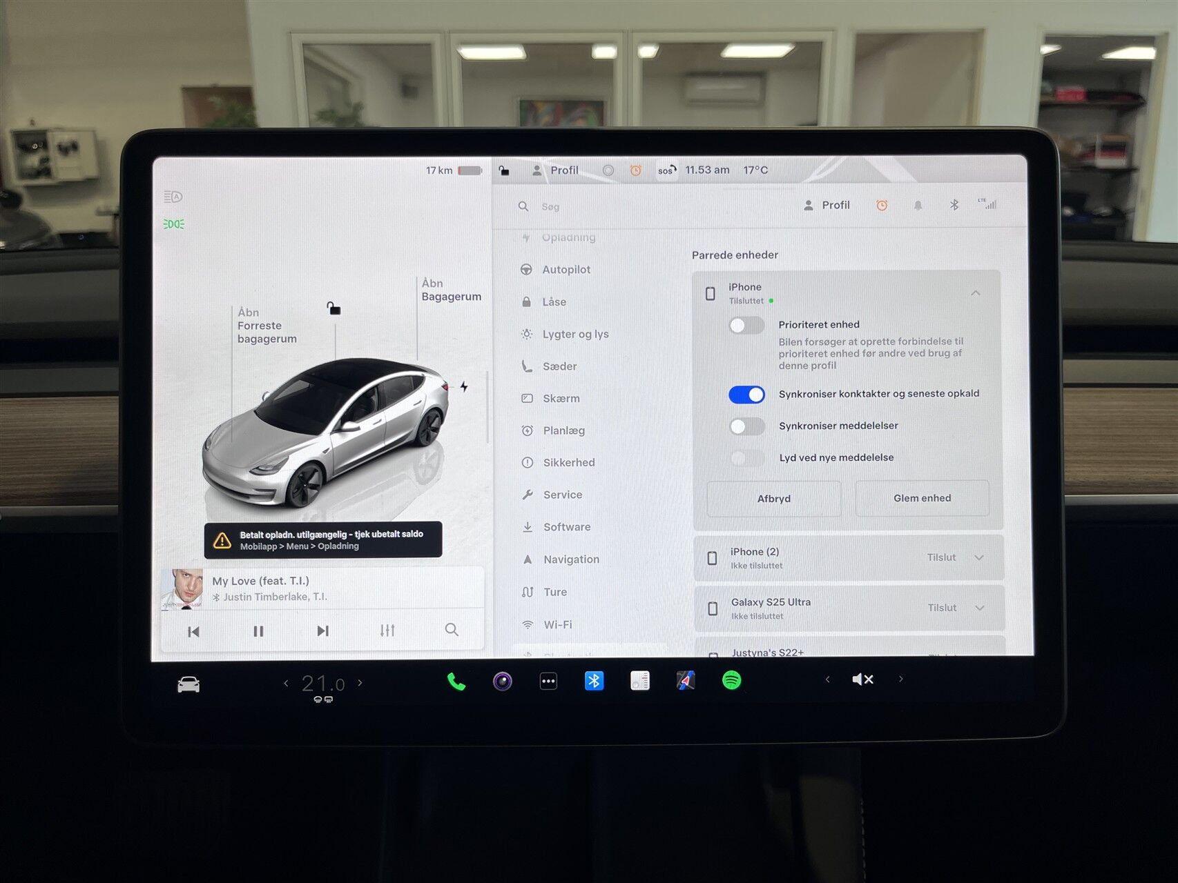 Billede af Tesla Model 3 EL 283HK Aut.