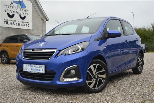 Peugeot 108 1,0 e-Vti Allure 72HK 5d